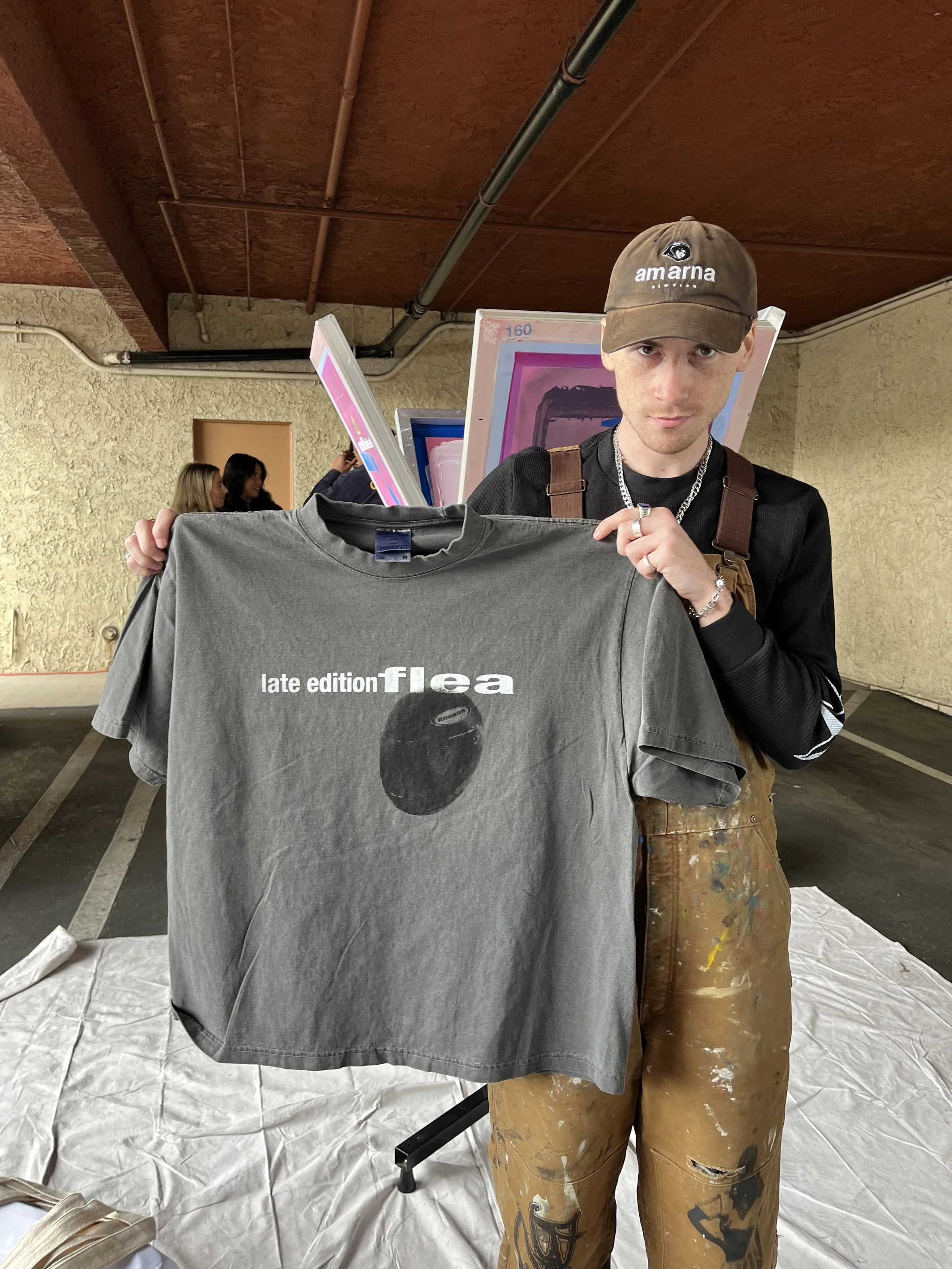 late edition live screen printing