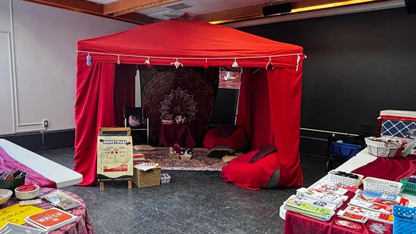 The Red Tent at Sadlier House (DisOrientation Week)