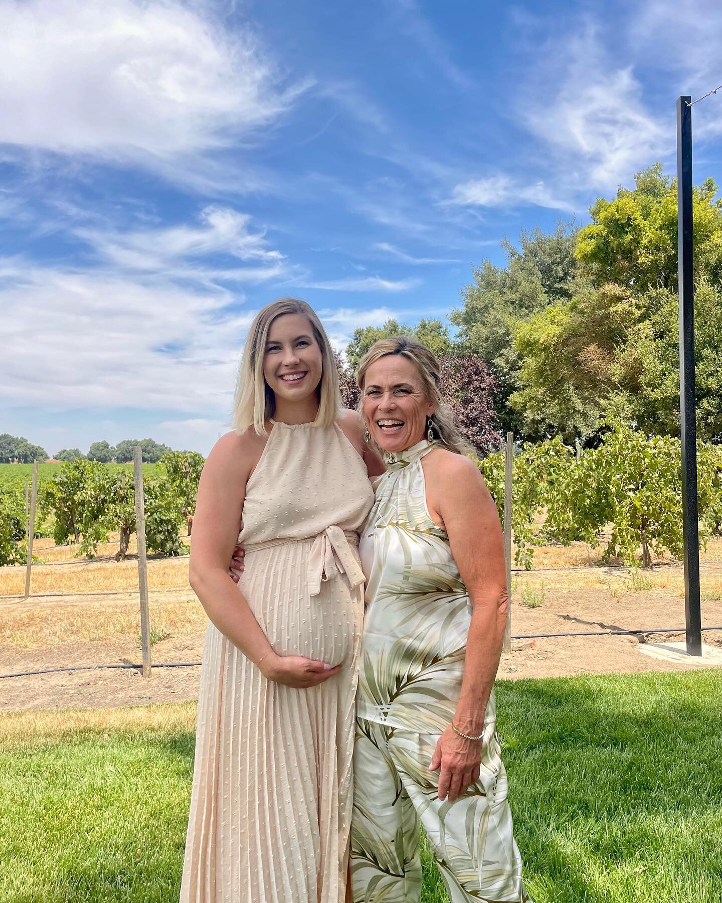 Mom, thank you for hosting such a beautiful shower. It was absolutely perfect. We love you so much! 🤍 See you in September Mimi. 🥰