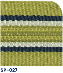 SP-027 Zipper Tape with Coloured Threads