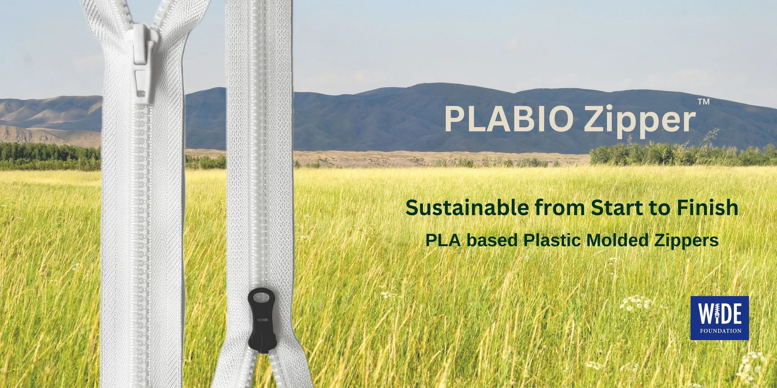 Biodegradable PLA Zipper