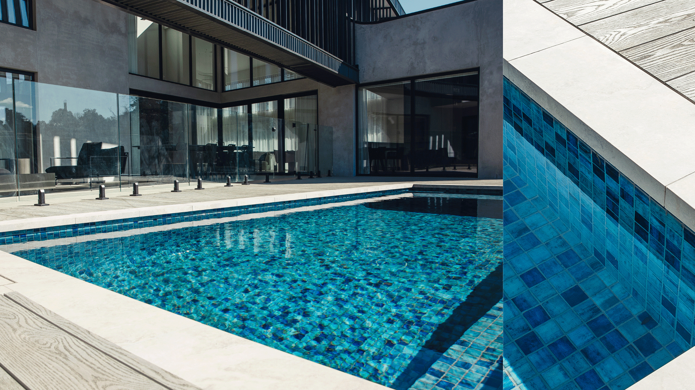 Outdoor Living with a Concrete Pool in Braddon &amp; Turner