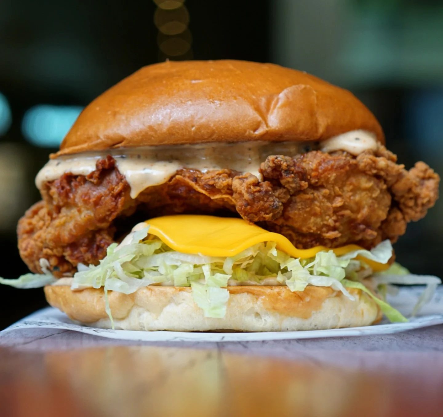 This week&rsquo;s special, sorry Colonel&hellip;ours is better 😉

Liquid Gold 

Southern Fried Chicken 
Luca Liquid Gold
Shredded Lettuce 
American Cheese 
Milk Bun 
$18 

Available all this week @barlucasydney