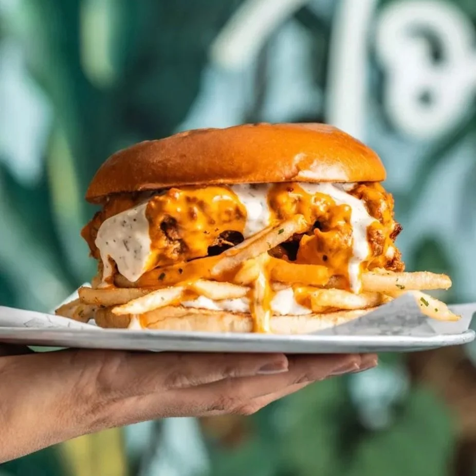 It&rsquo;s back baby!!! 
But only for this week!! 

🍗 Blame India 🇮🇳
 
🥘 Indian Fried Chicken
🍗 Butter chicken sauce
🍟Indian Poutine
🌿Mint yoghurt aioli
🍞BL Milk Bun

Available all this week! 
We&rsquo;re open all day and night during Vivid!