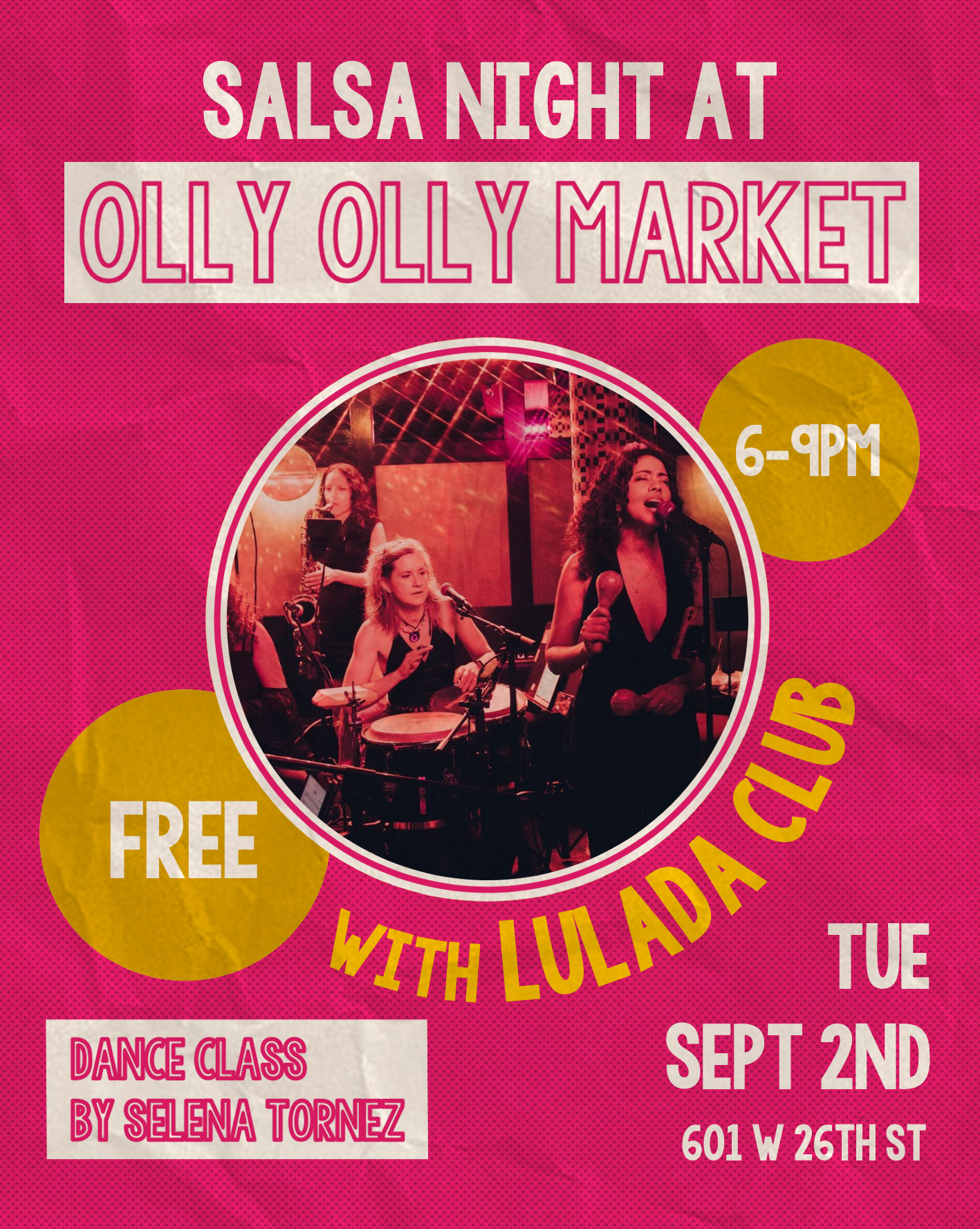 Salsa Nigth at Olly Olly Market