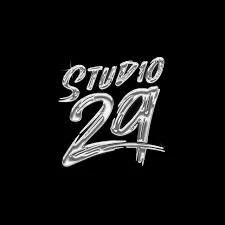 Black background with white stylized text reading 'Studio 24'.