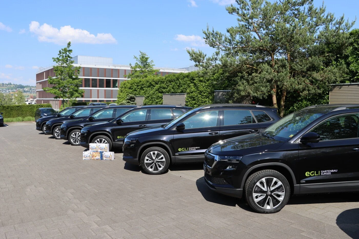 Fahrzeugübergabe Škoda