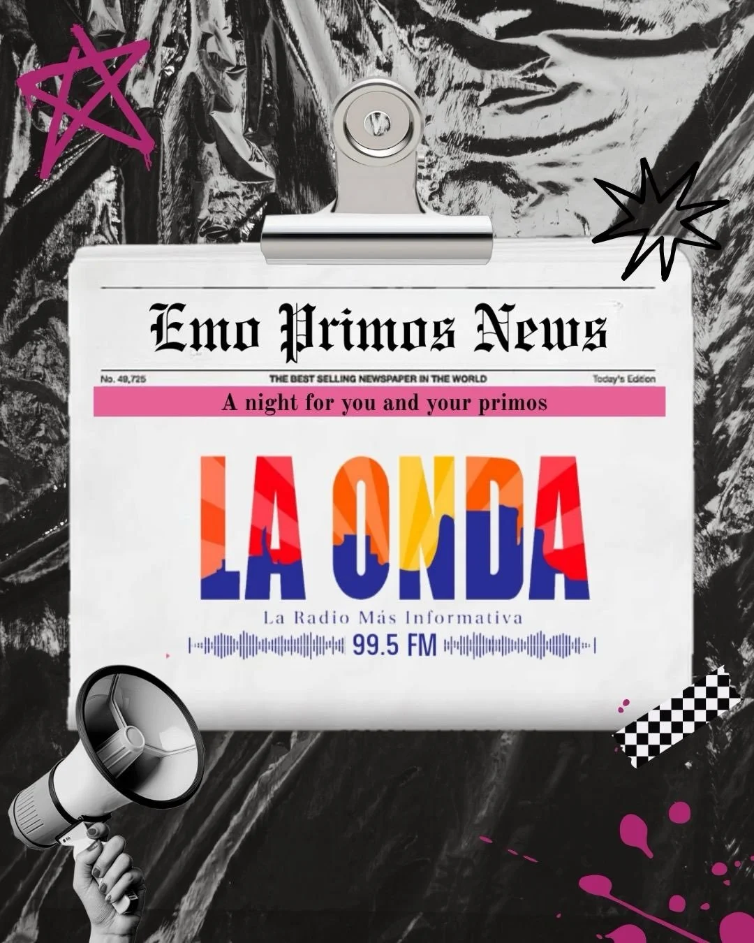 Did you catch @emoprimos on @laonda99.5fm_1190am  during the @pendiente_mi_gente segment? If not you can check out the replay on La Onda&rsquo;a YouTube channel 📺

@pendiente_mi_gente covers Latinos in Arizona across civic education, events and cult