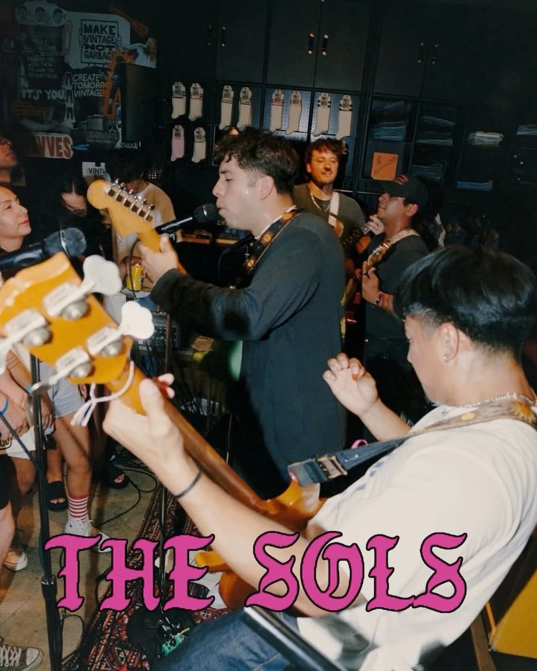 @thesolsband are traveling from San Diego and Tijuana 🇲🇽 to make their ARIZONA debut at @emoprimos !!!

Grab your tickets primos, let&rsquo;s party 🪅

#EmoPrimos #TheSolsBand #AltLatino #ConcertsinPhoenix #Surfpunk