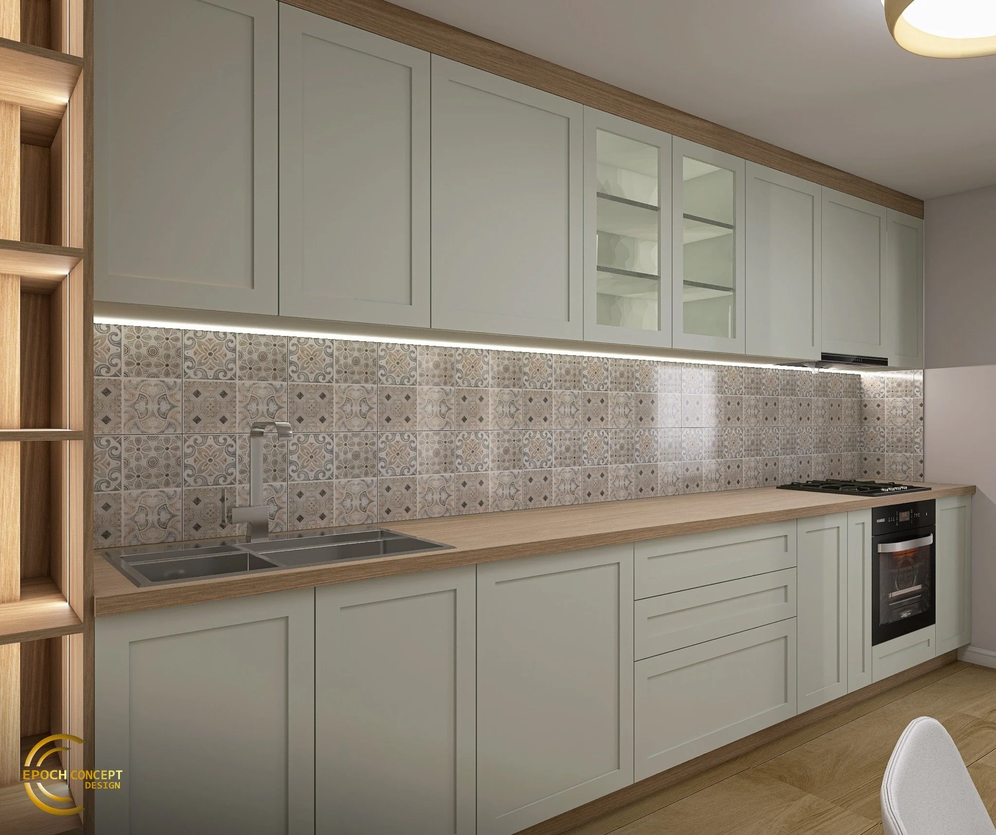 O bucătărie calmă, echilibrată, funcțională ✨
Linii clasice reinterpretate, nuanțe calde și un backsplash care adaugă personalitate fără să &icirc;ncarce.

#EpochConceptDesign #studiodesign #mobilabucatarie #bucatarie #kitchendesign #kitchendesignide