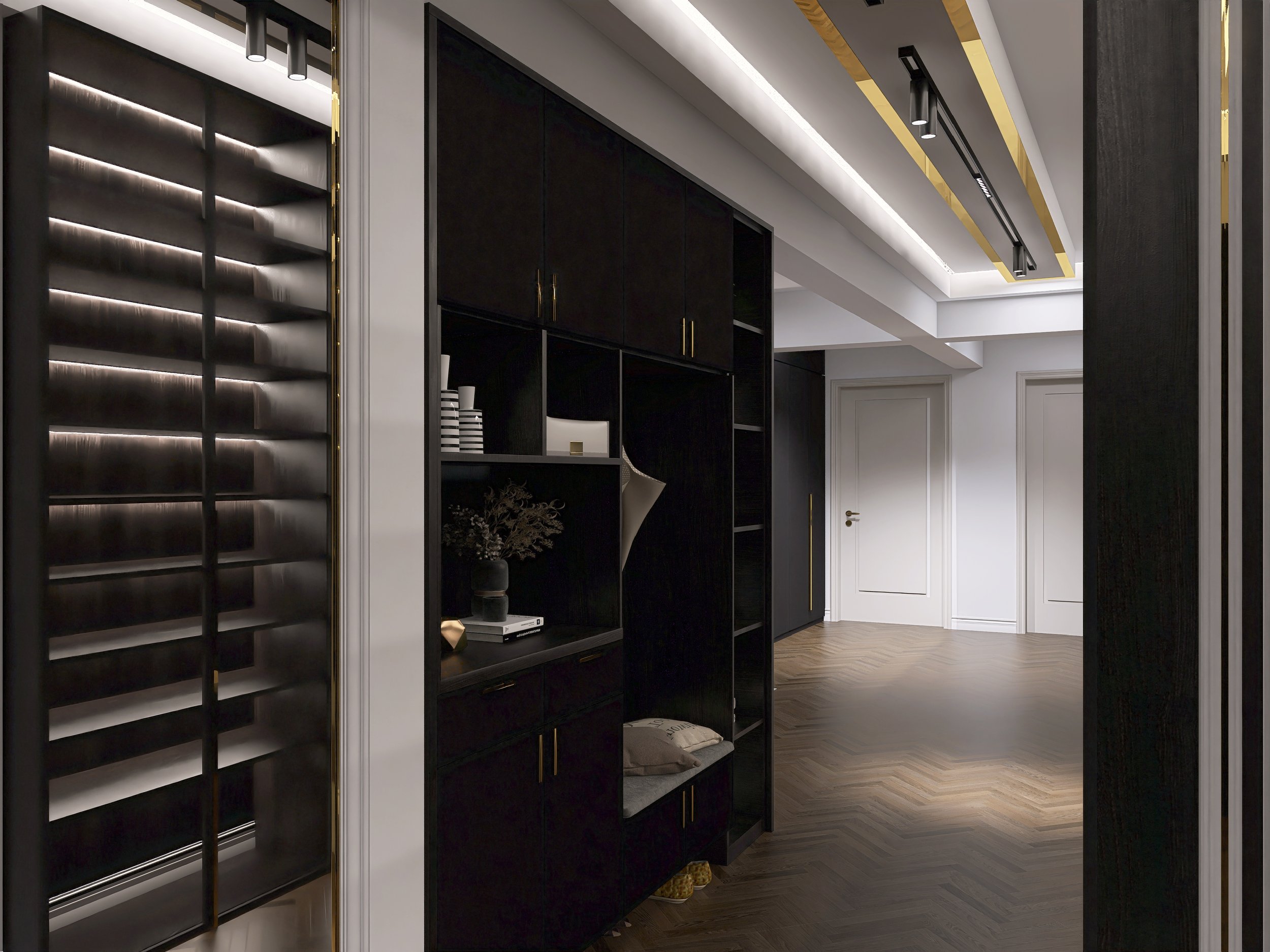 Amenajarea holului – echilibrul perfect între estetică și funcționalitate
Un hol bine organizat adaugă stil și eficiență locuinței tale! Ne specializăm în amenajarea holurilor de apartament sau casă, folosind spații de depozitare inteligente, oglinzi