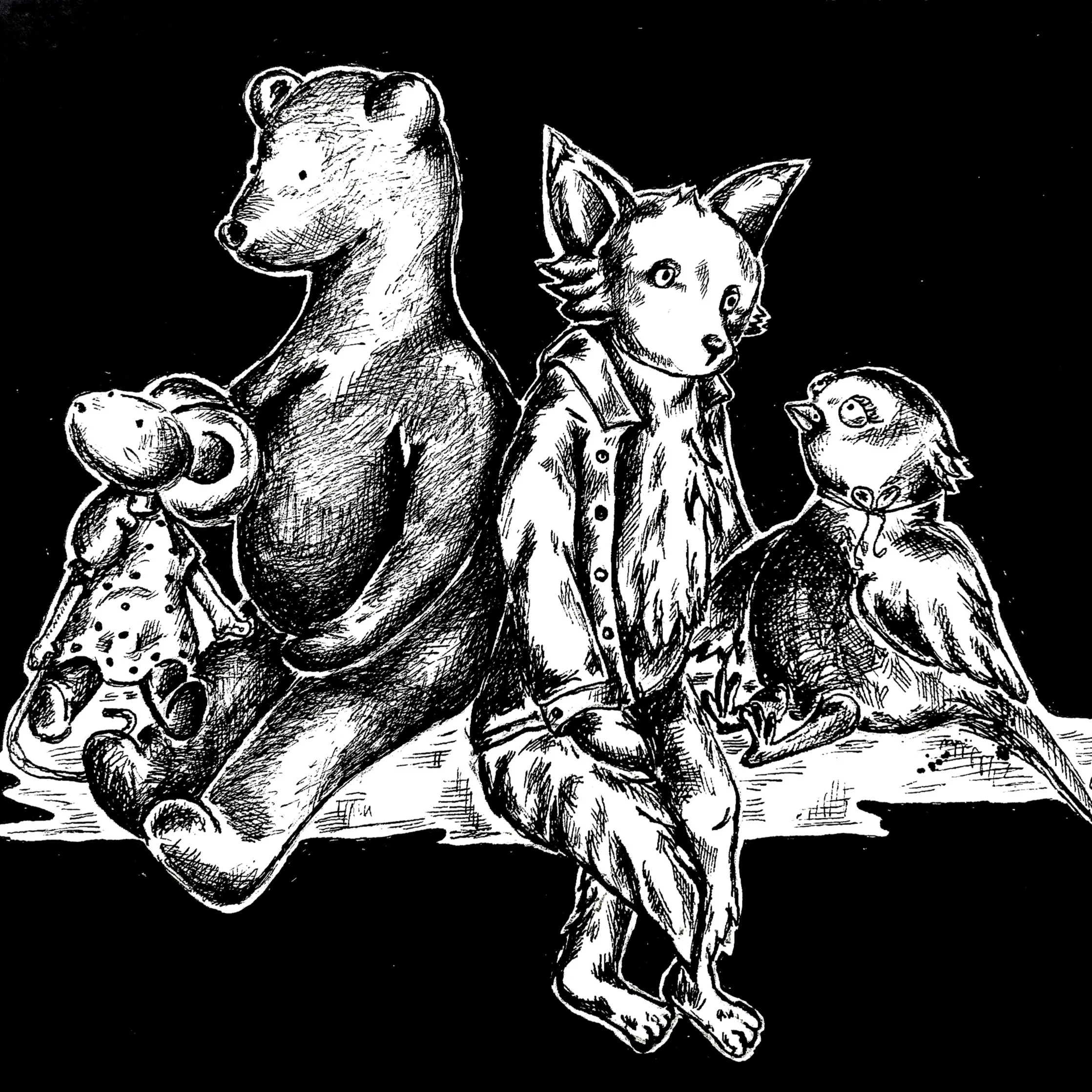 Ink on paper, 21x30 cm, 2021