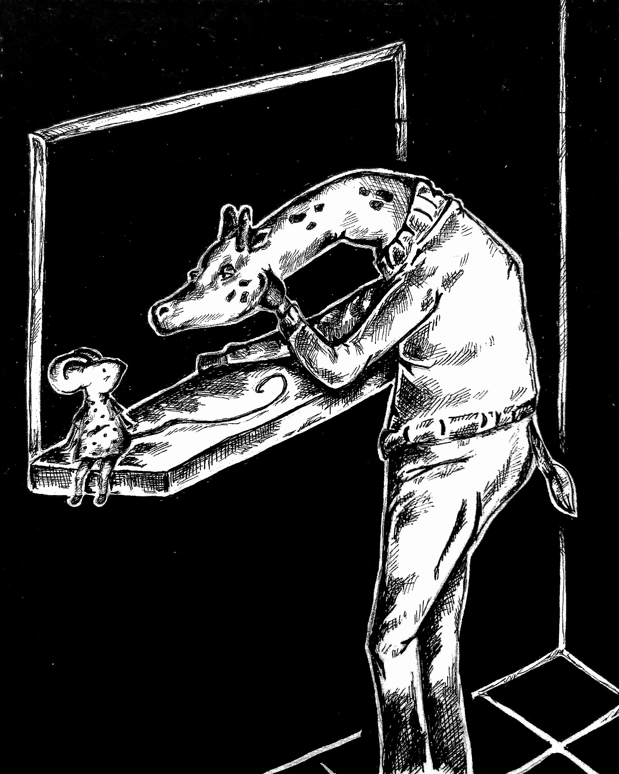 Ink on paper, 21x30 cm, 2020