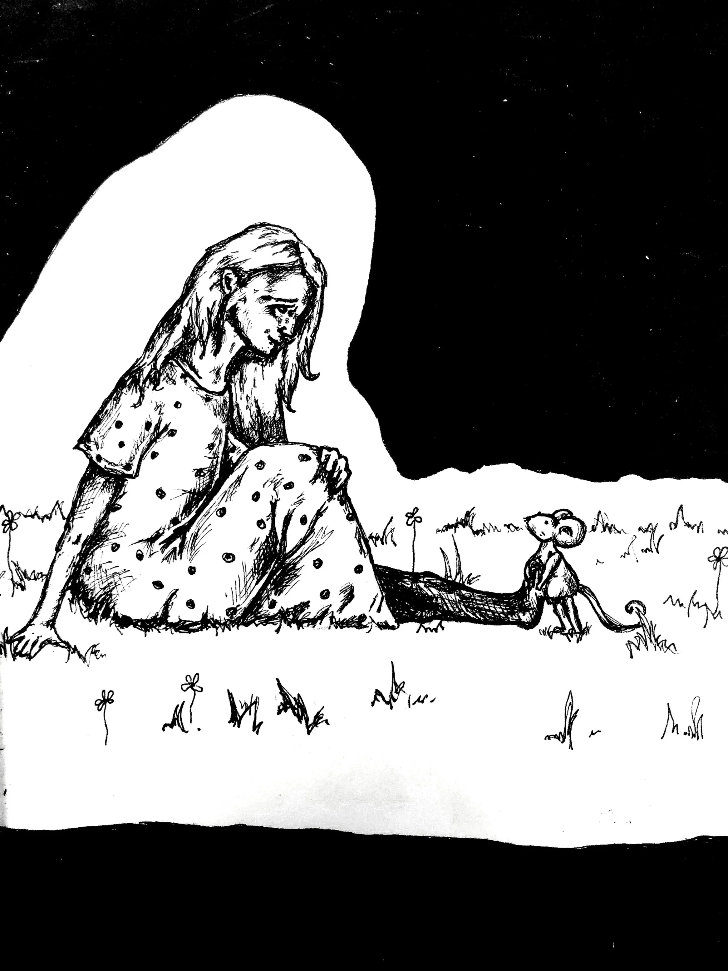 Ink on paper, 21x30 cm, 2020