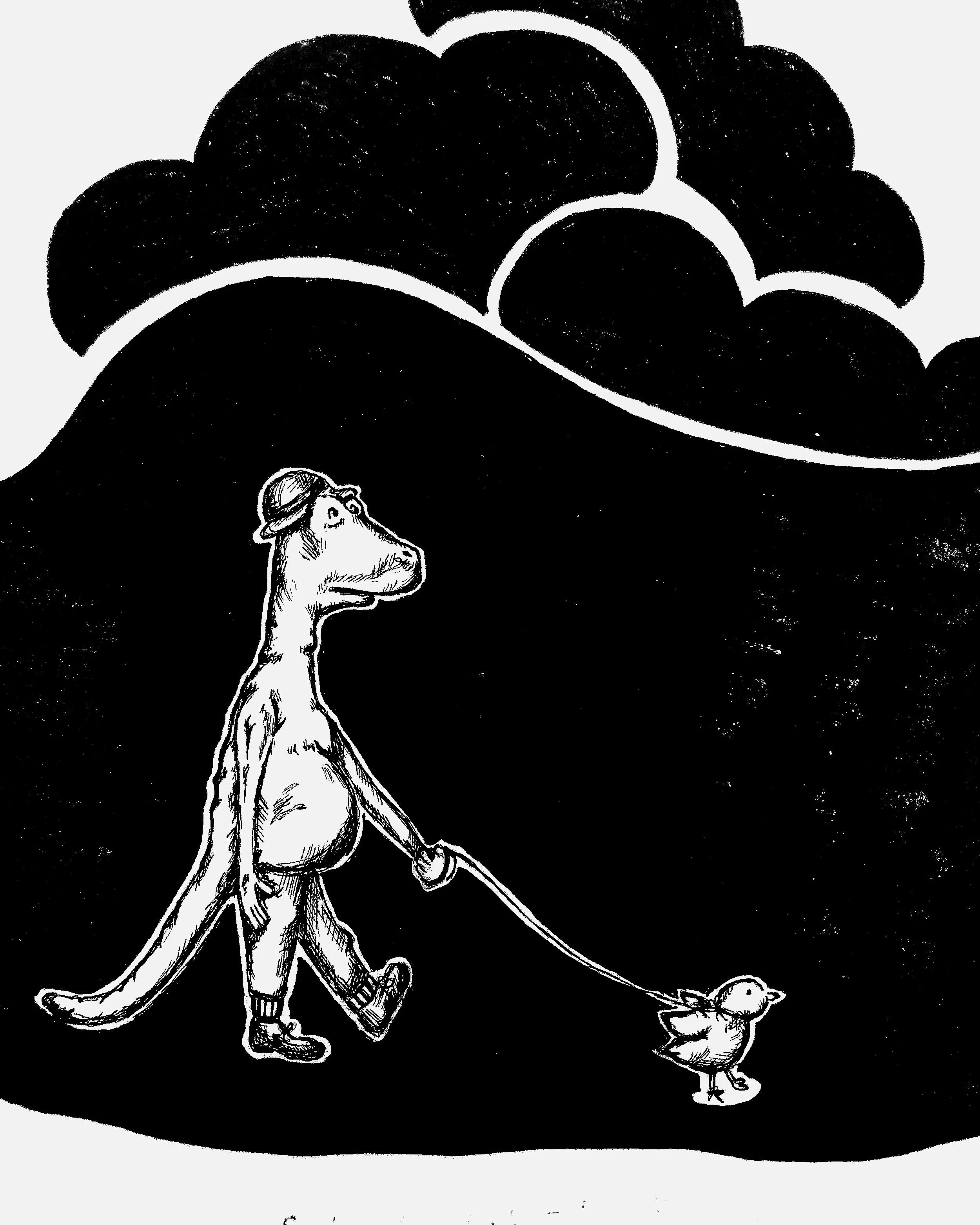 Ink on paper, 21x30 cm, 2020