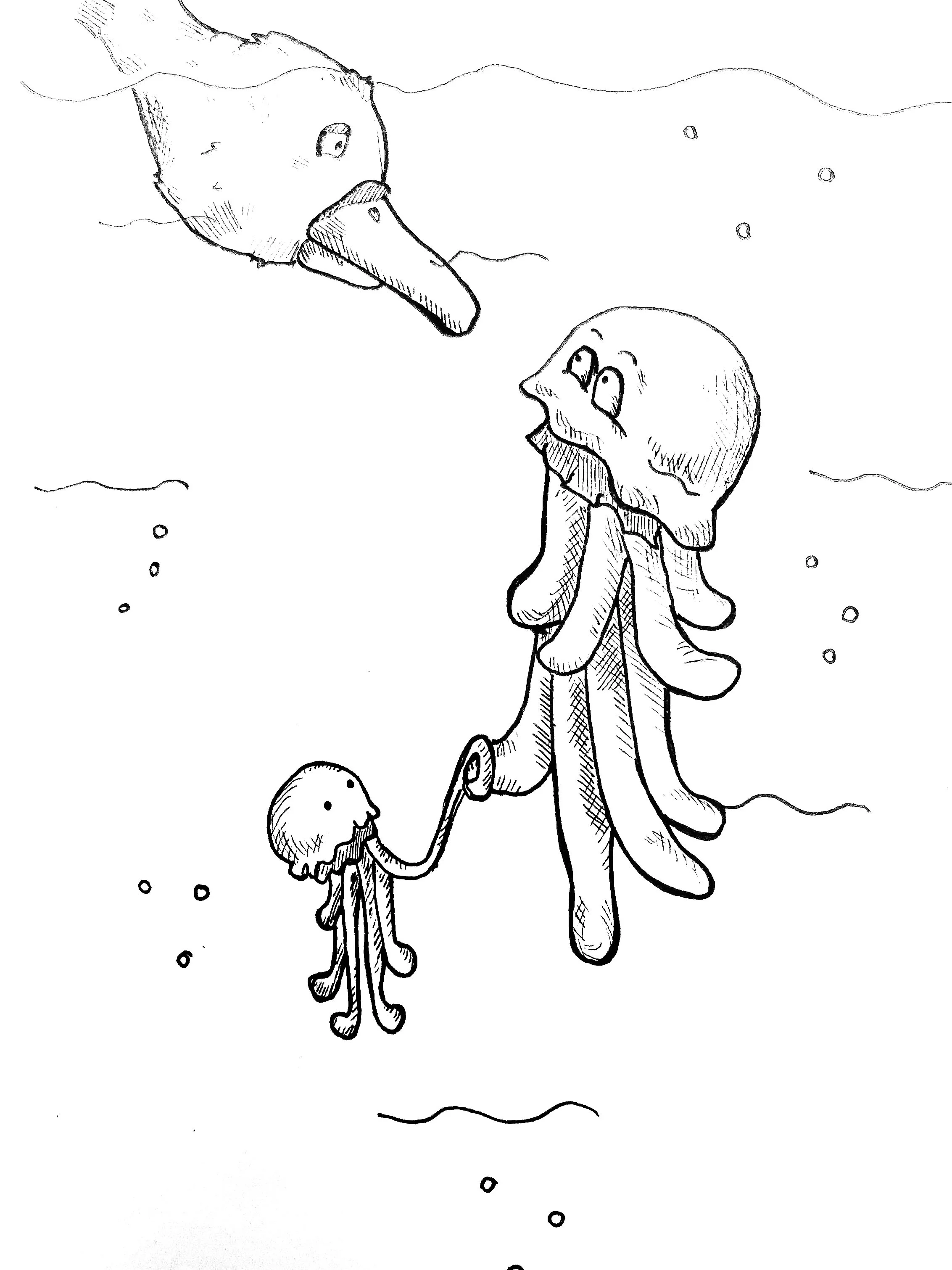 Ink on paper, 21x30 cm, 2019