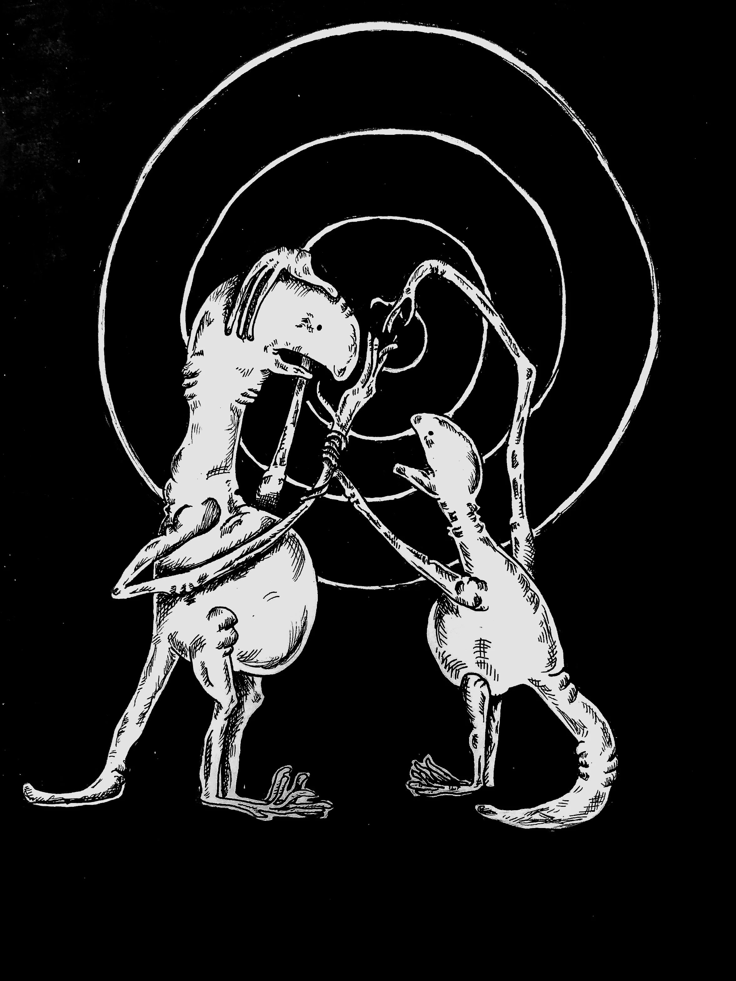 Ink on paper, 21x30 cm, 2020