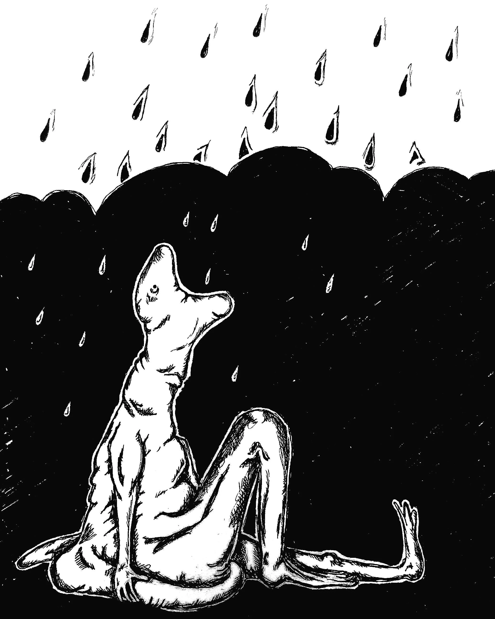 Ink on paper, 21x30 cm, 2020