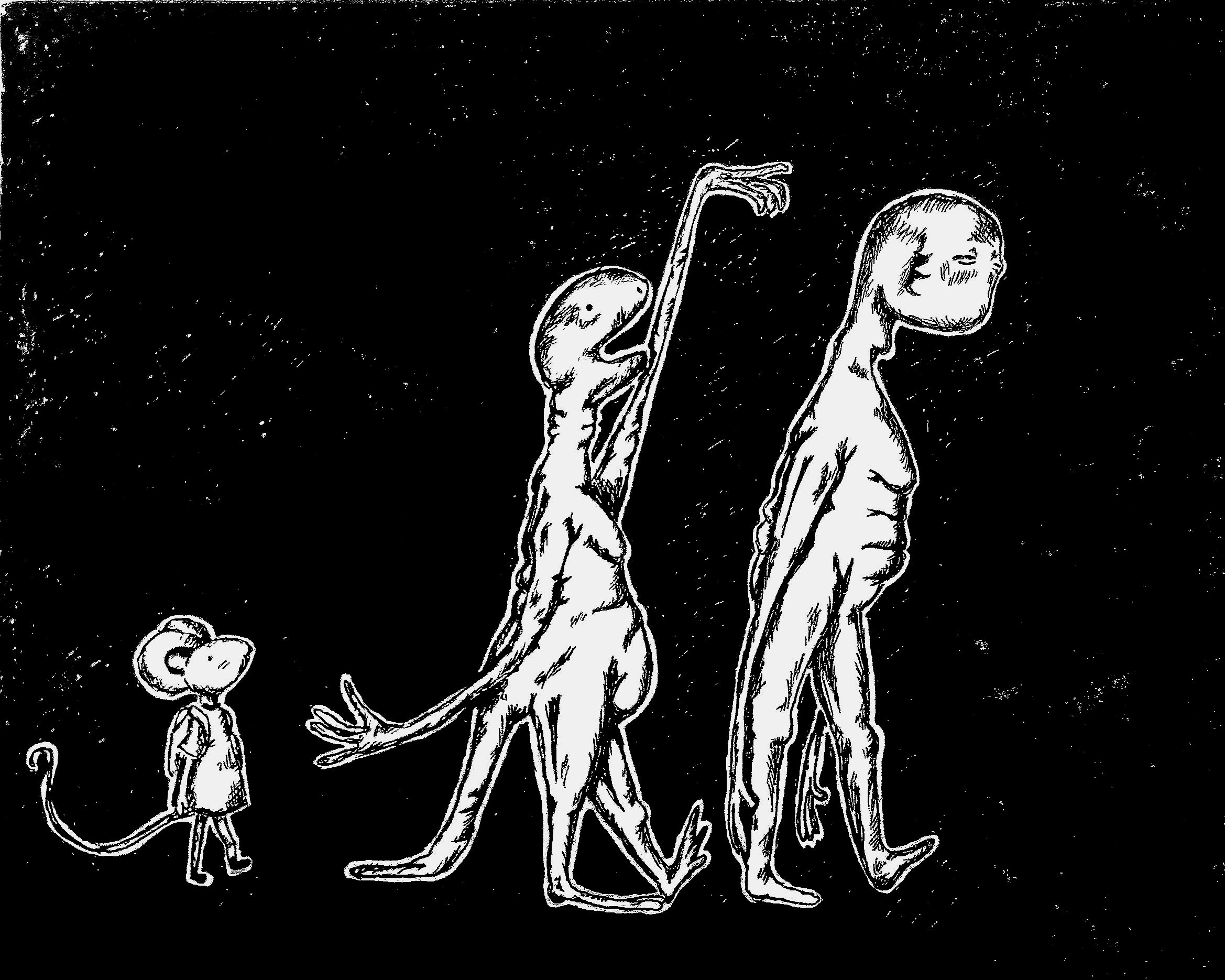Ink on paper, 21x30 cm, 2020