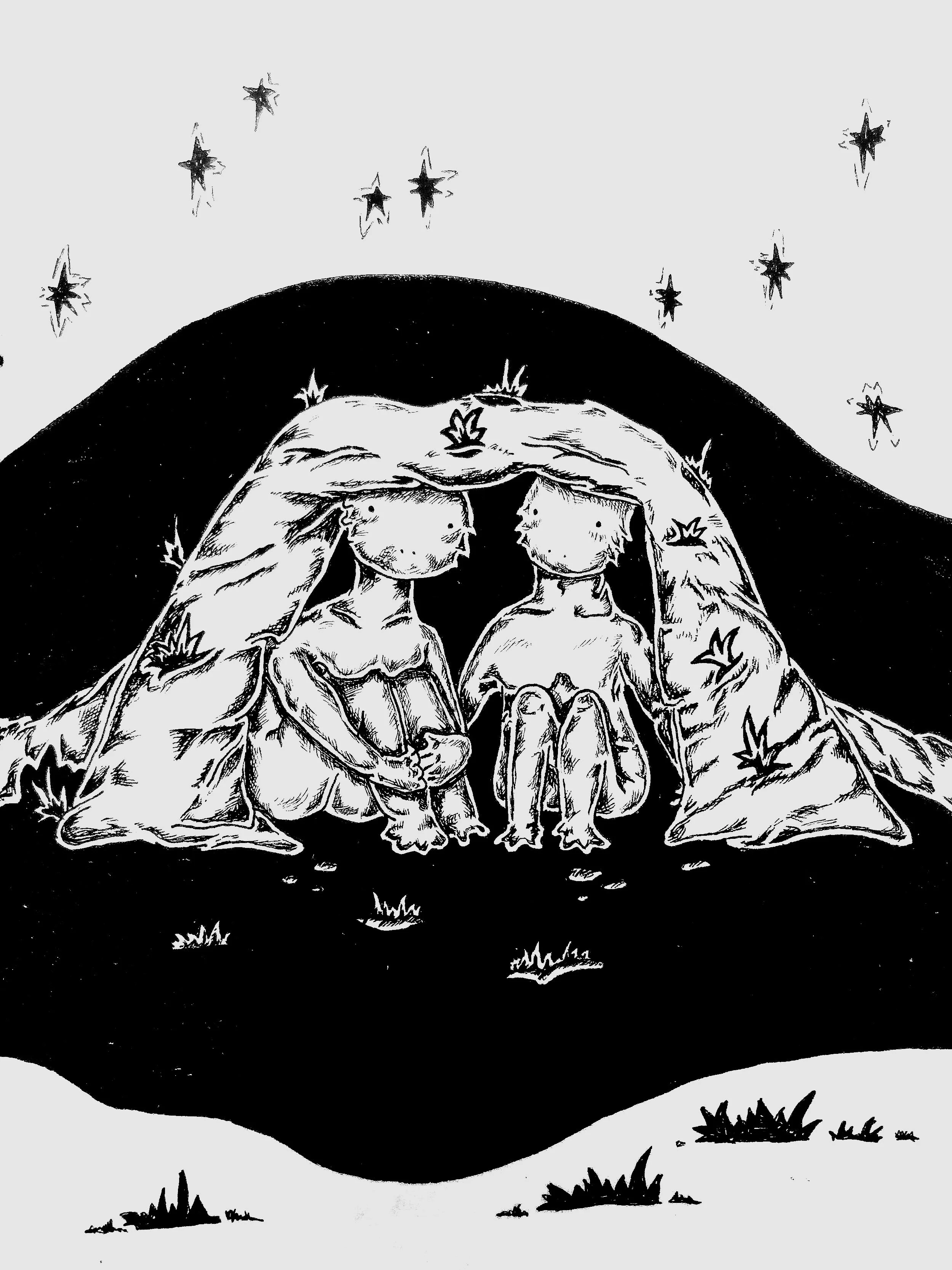 Ink on paper, 21x30 cm, 2020