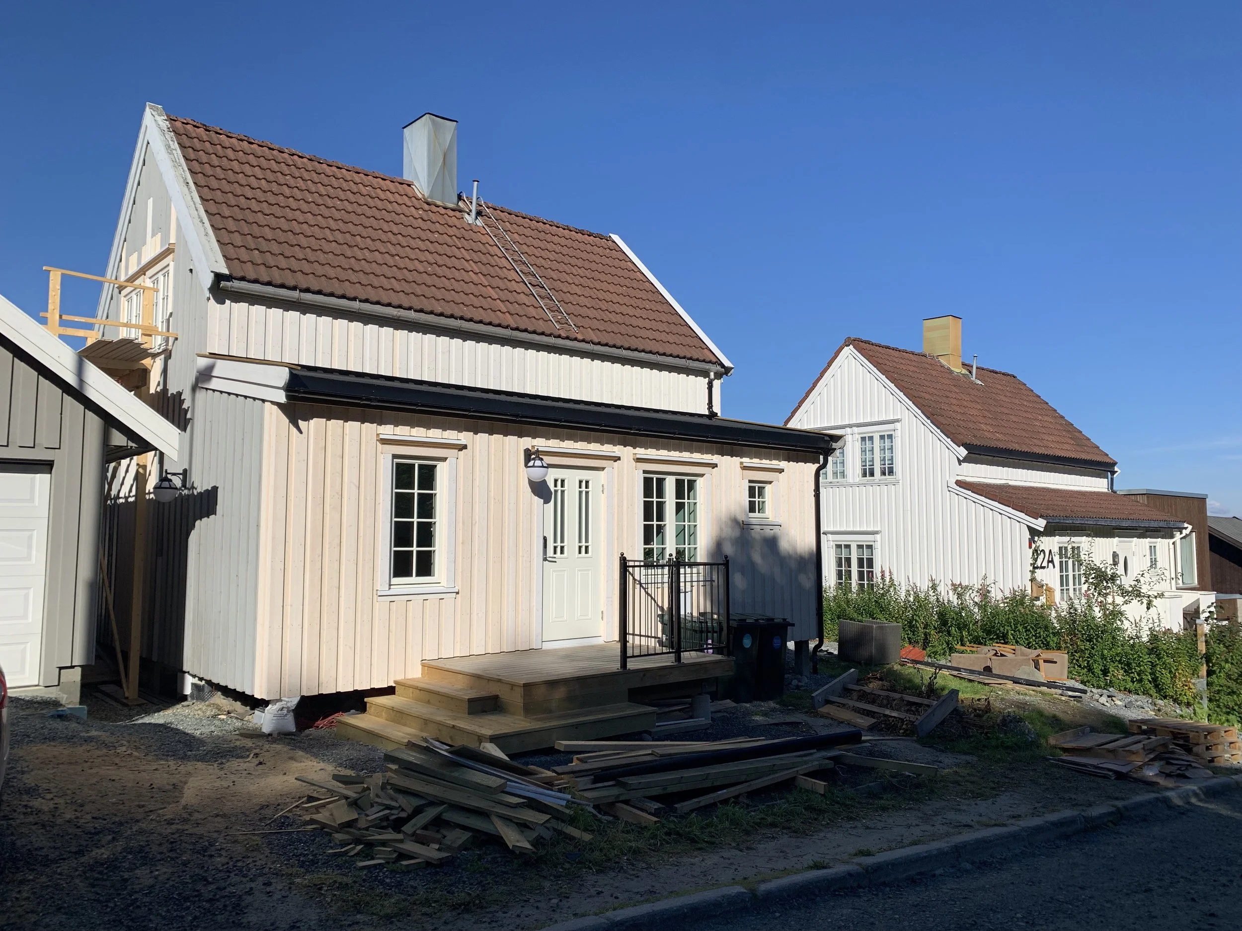 Ombygging og tilbygg, eldre villa