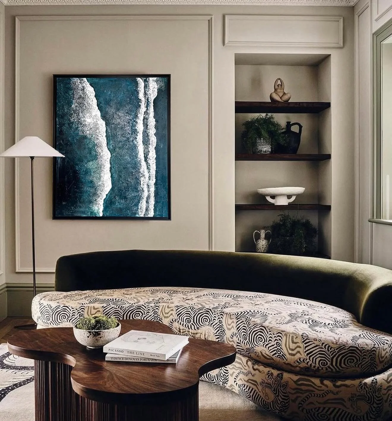 &laquo;&nbsp;Waves&nbsp;n&bull;3 &raquo;, Acrylique et sable sur toile

#waves #wavespainting #painting #artmauritius