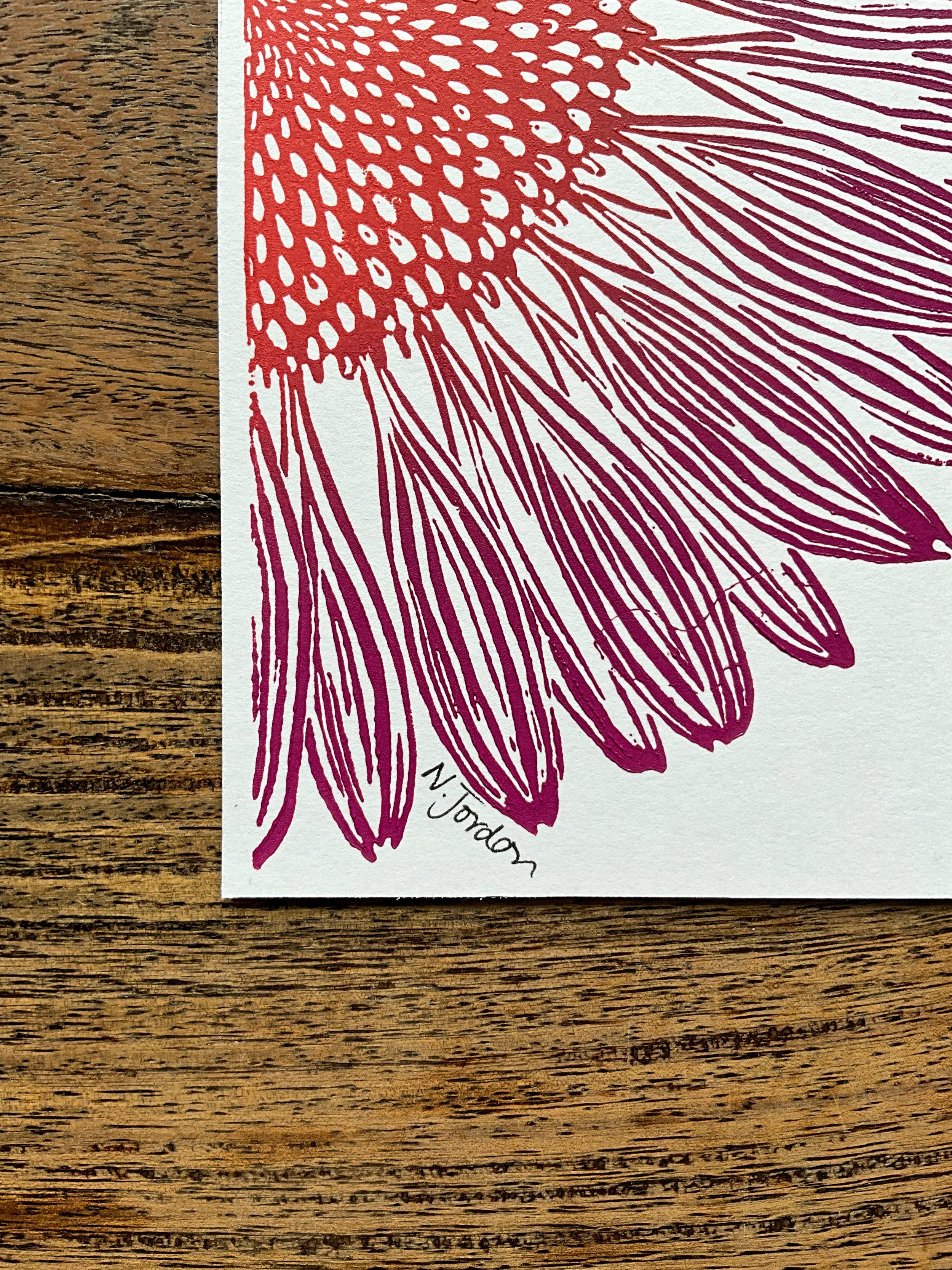 Each print is signed by me