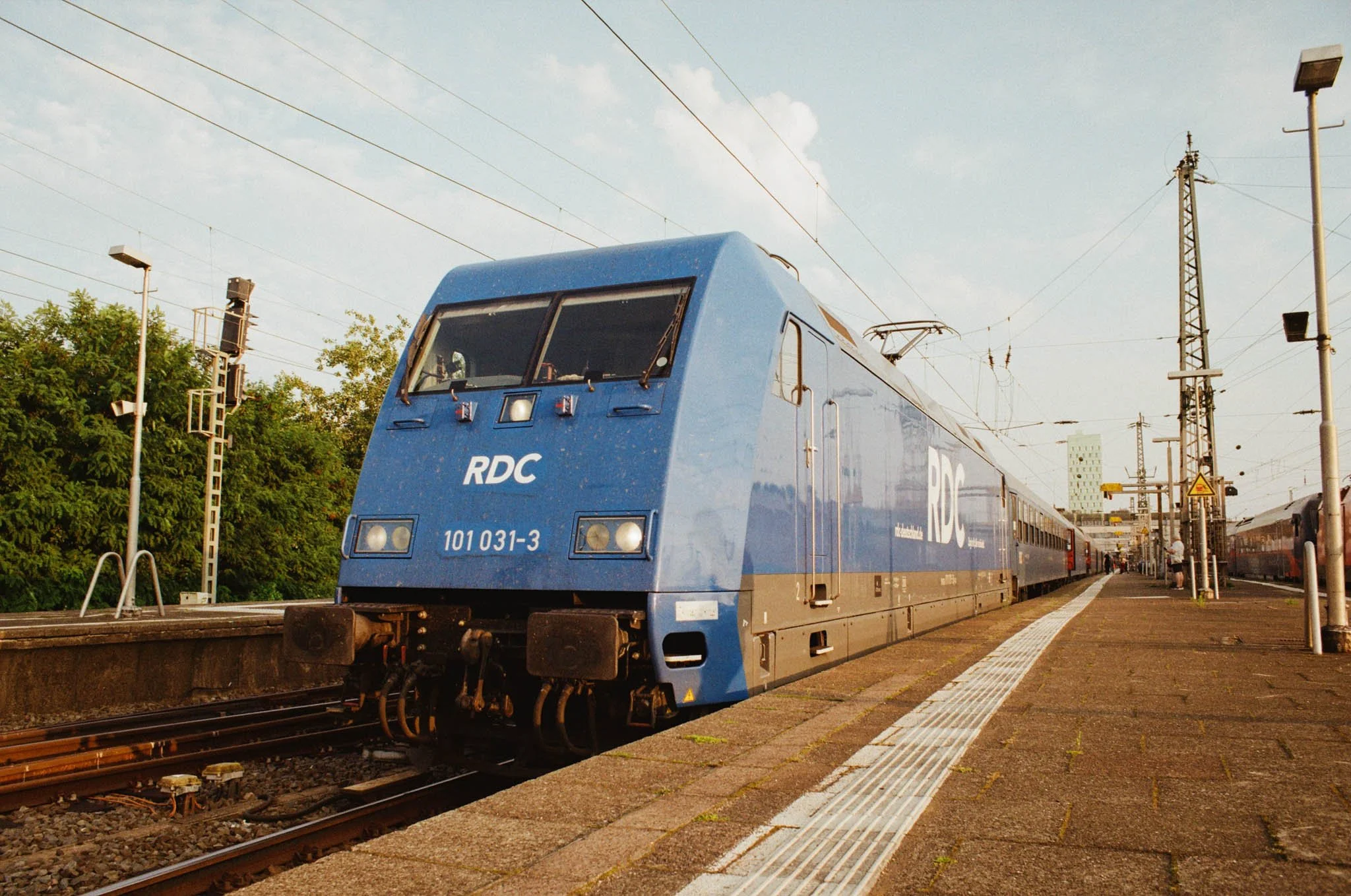 Schnappschüsse vom AutoReiseZug in Kodak Gold