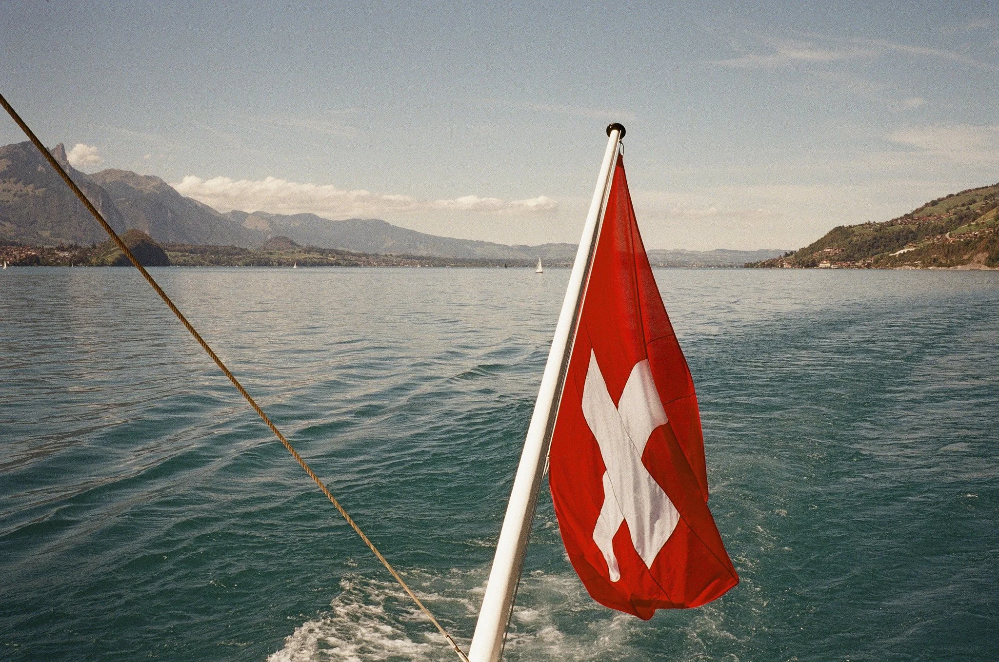 Übermüdet am Thunersee