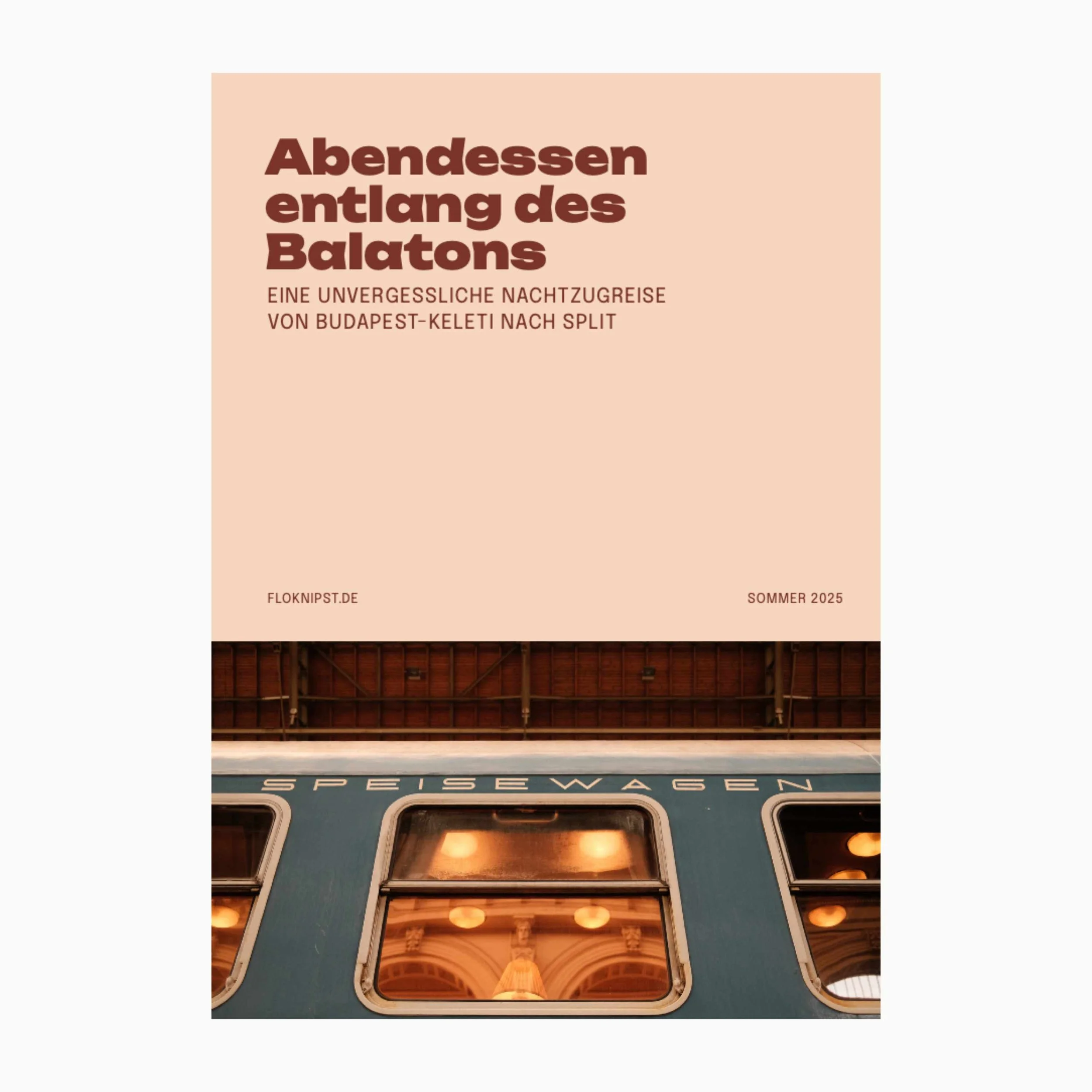 Magazin – Abendessen entlang des Balatons
