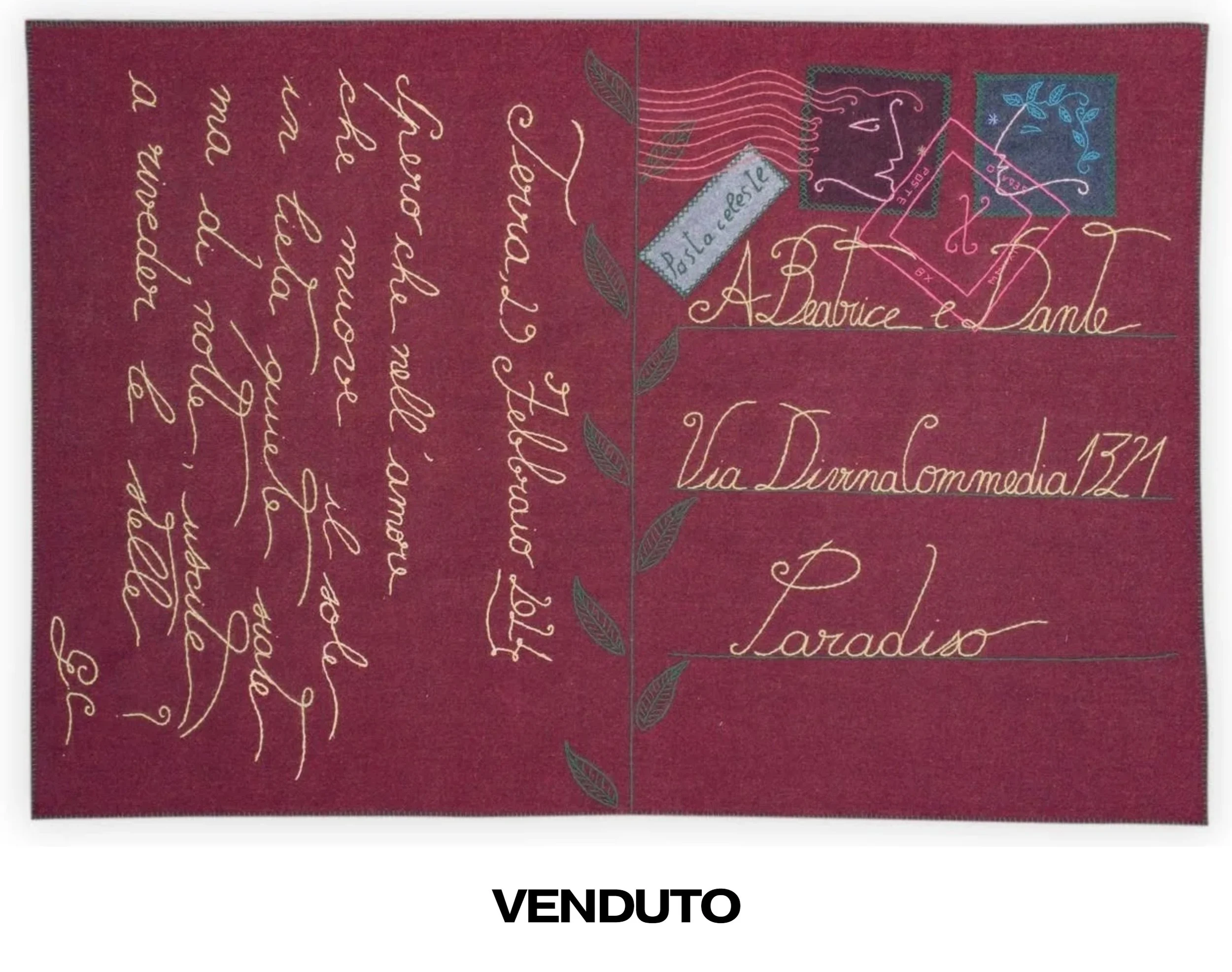 POSTE DEDALO in feltro 300x200 cm