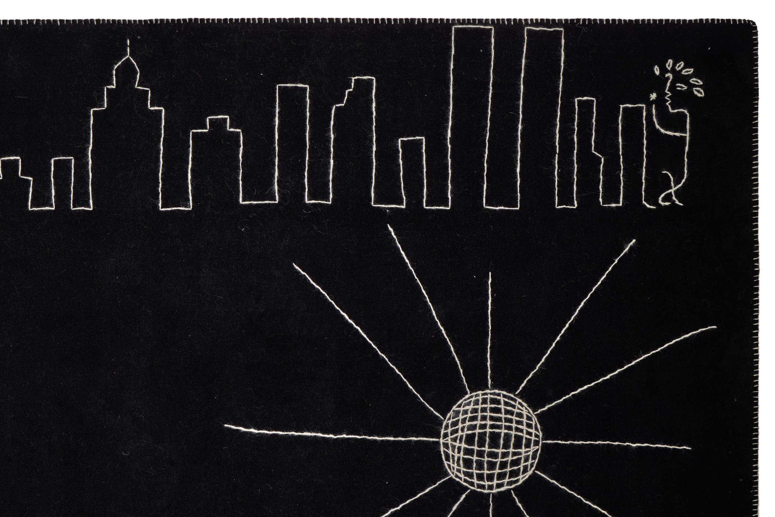 STUDIO 54  in moquette 143x270 cm DETTAGLIO