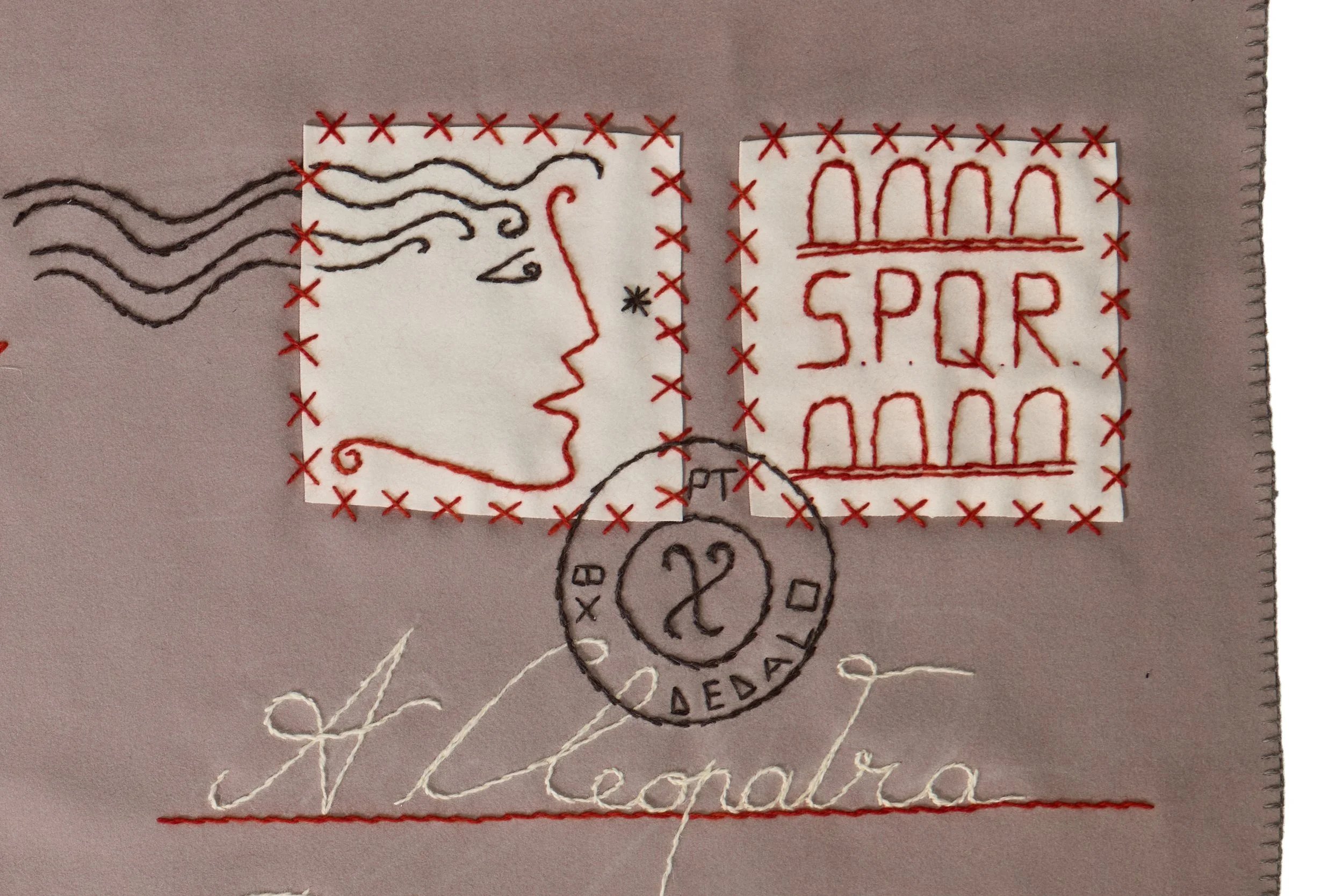 CARTOLINA A CLEOPATRA dettaglio