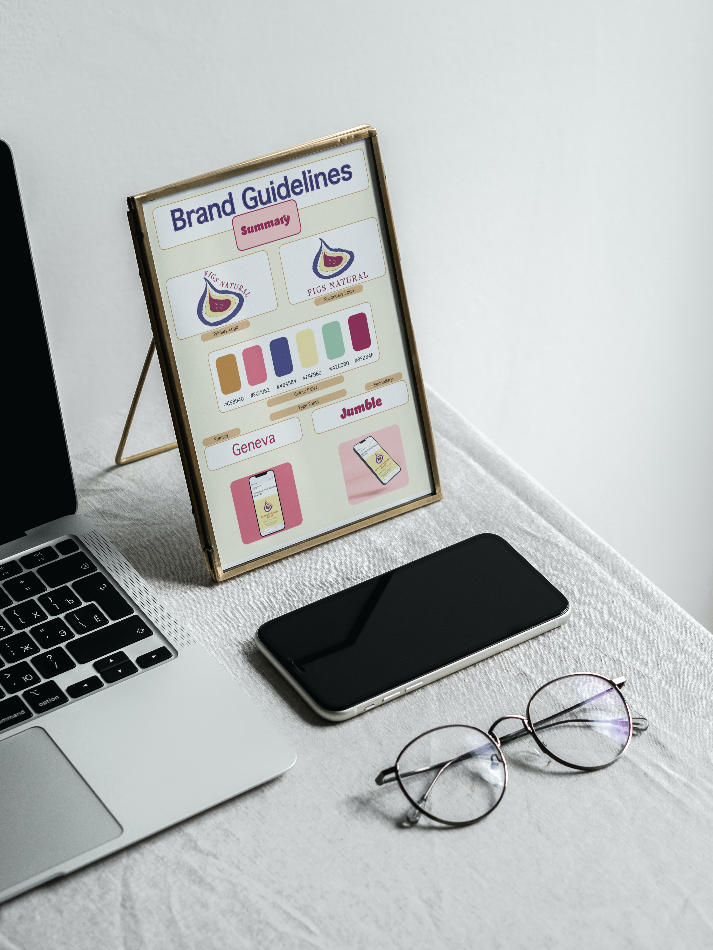 Figs Natural brand guidelines summary 