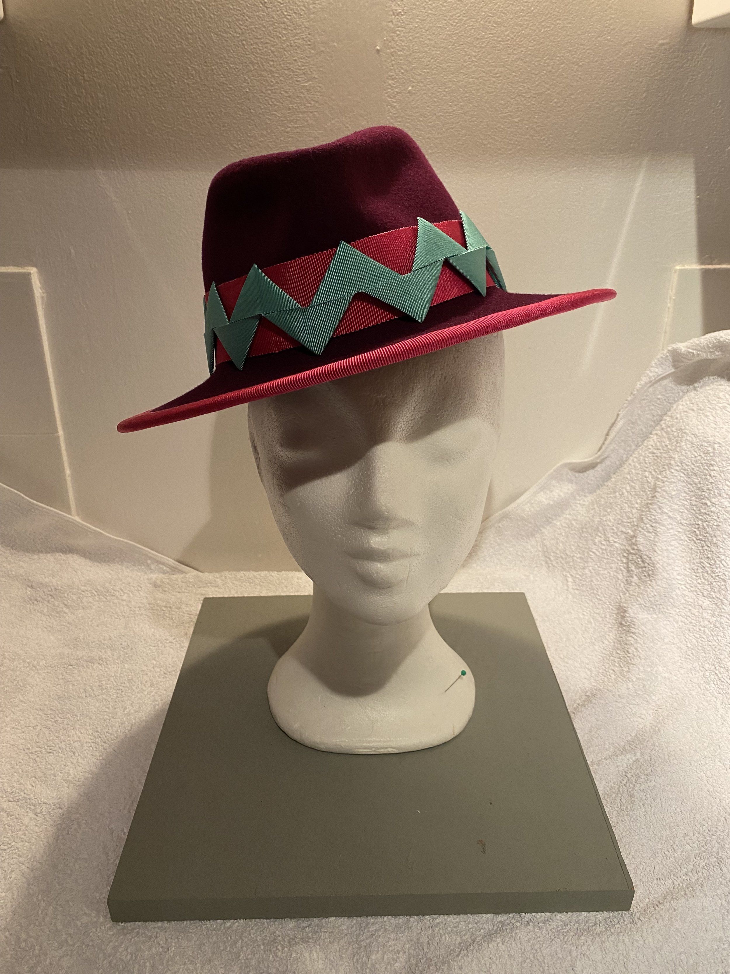 Minted Raspberry Trilby