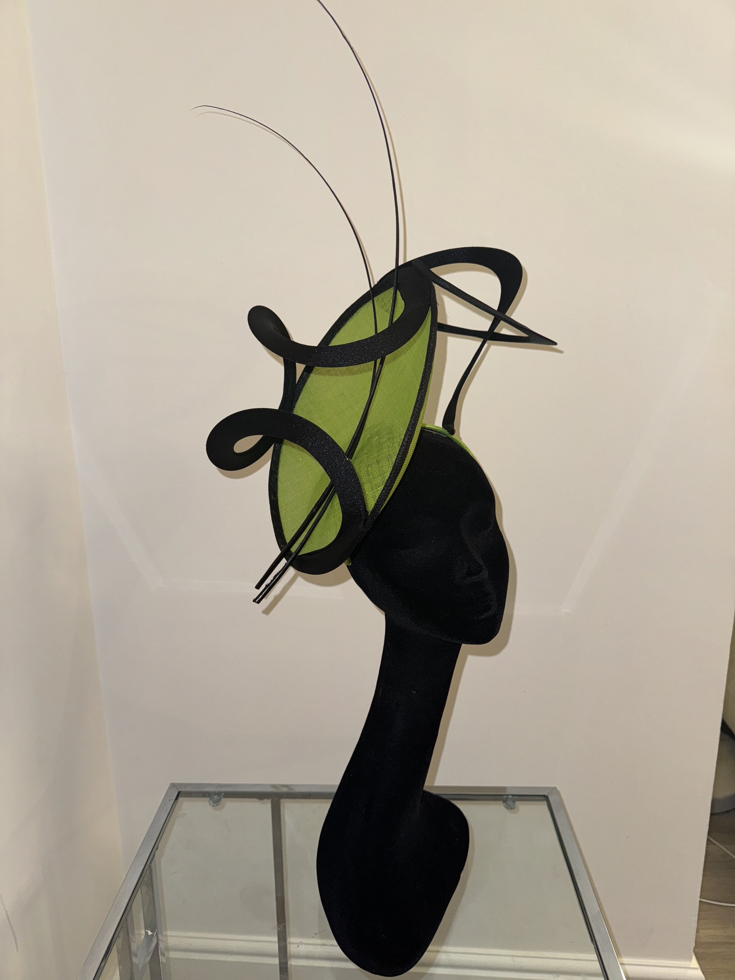 Lime Twist | Modern Millinery by Valerie