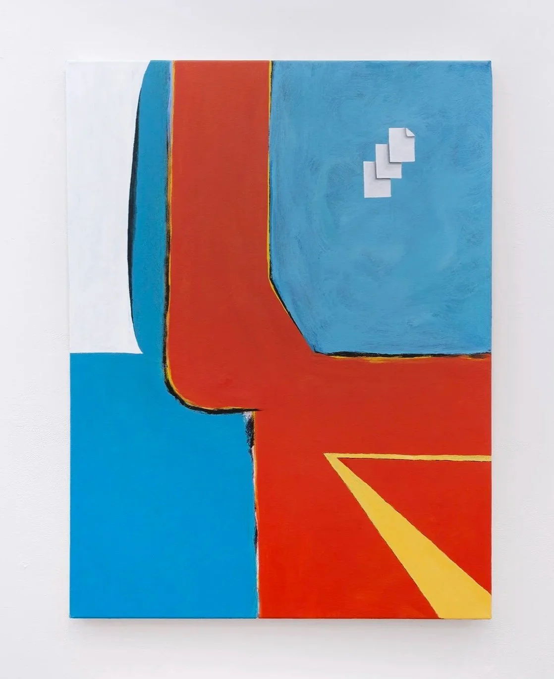 THERE IS NO SUCH THING AS A BAD BELGIAN PAINTER / 40" x 30" / ACRYLIC ON CANVAS / 2026