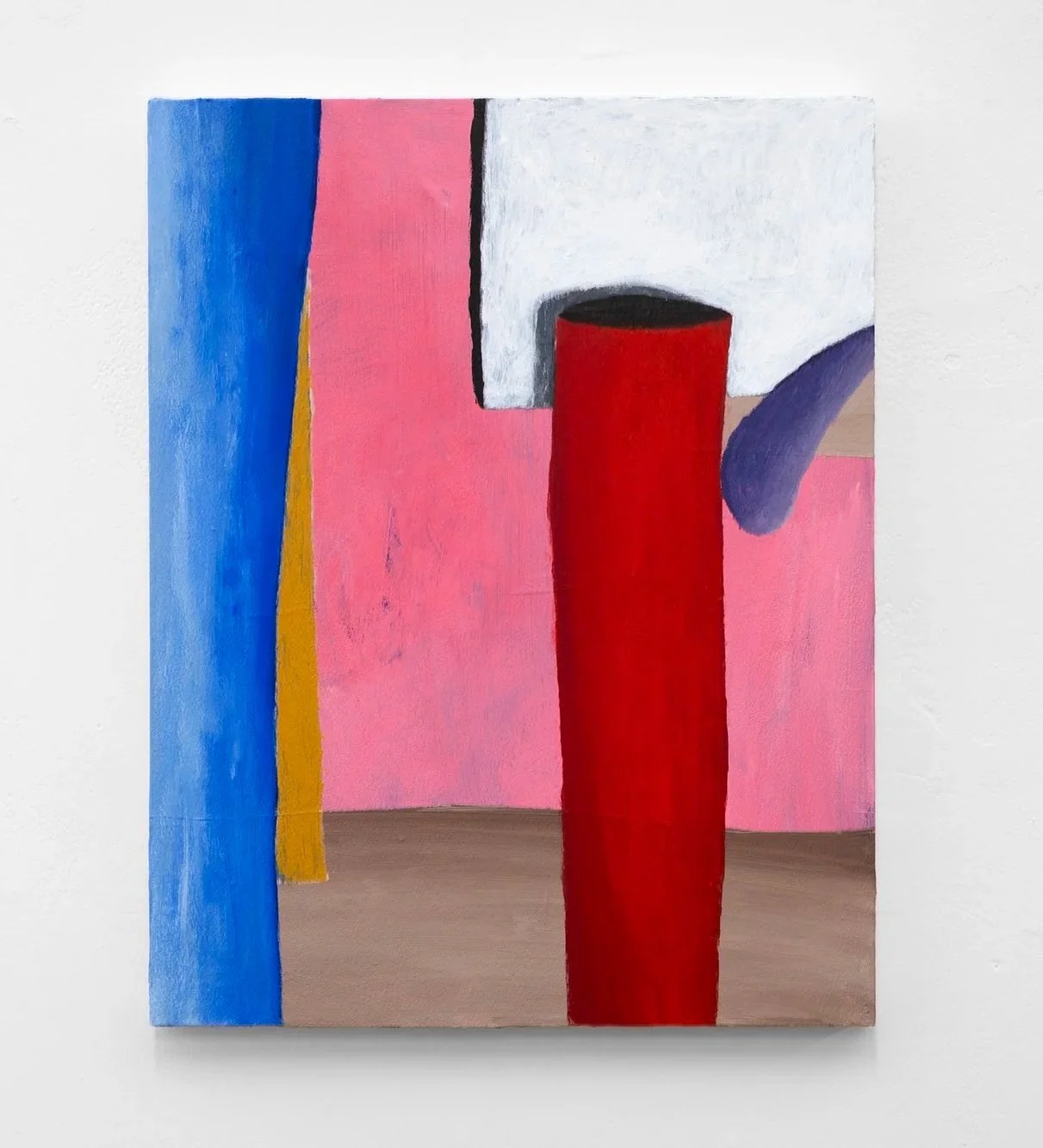 DECISION PARALYSIS / 14" x 11" / ACRYLIC ON PANEL / 2026