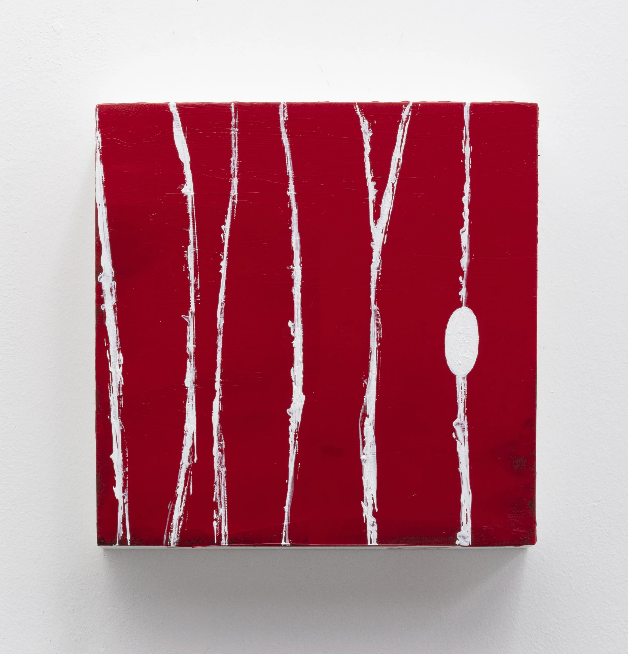 BUOY / 8" x 8" / ACRYLIC ON PANEL / 2026