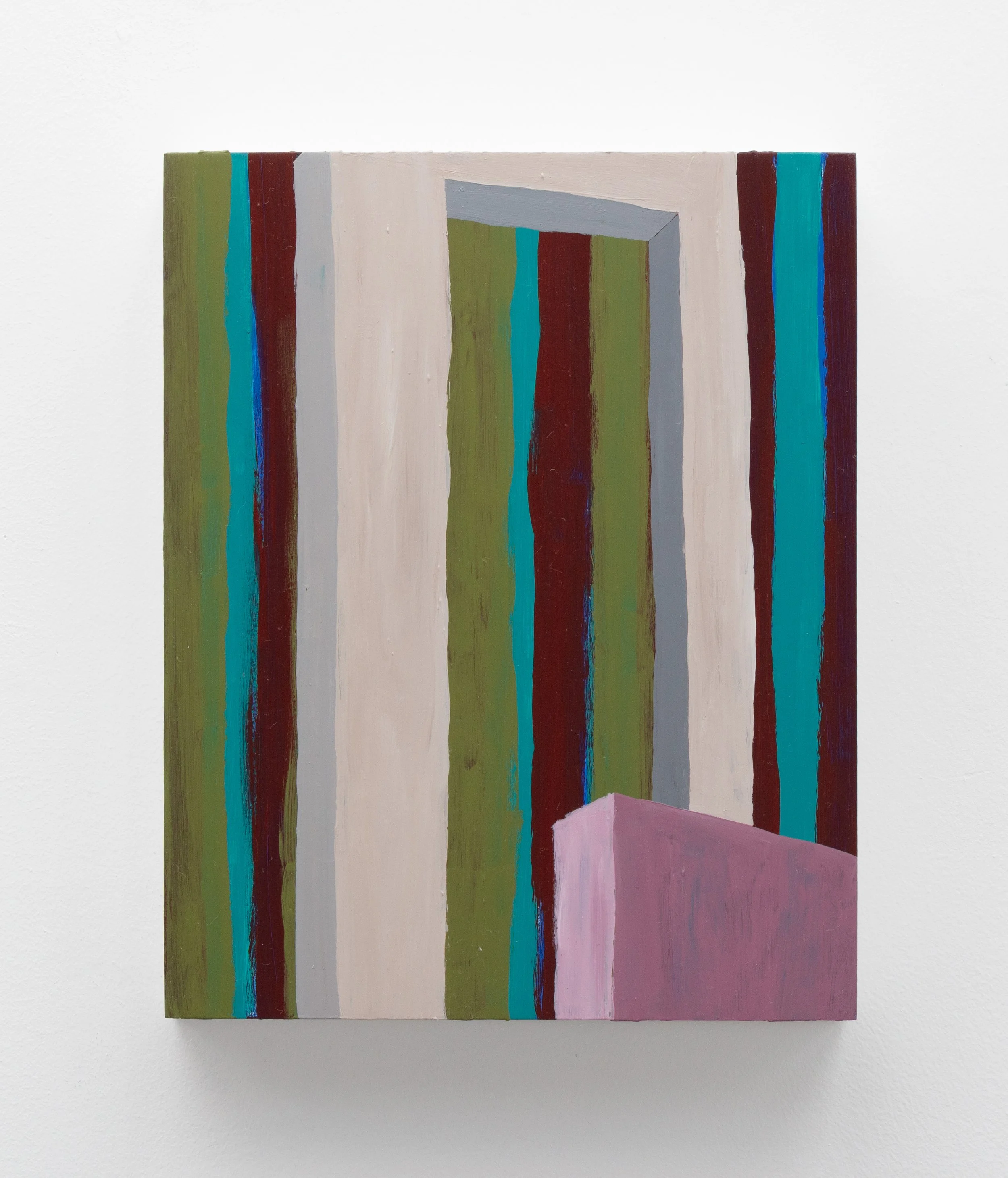 GALLERIST IS NOT A REAL JOB / 10" x 8" / ACRYLIC ON PANEL / 2026