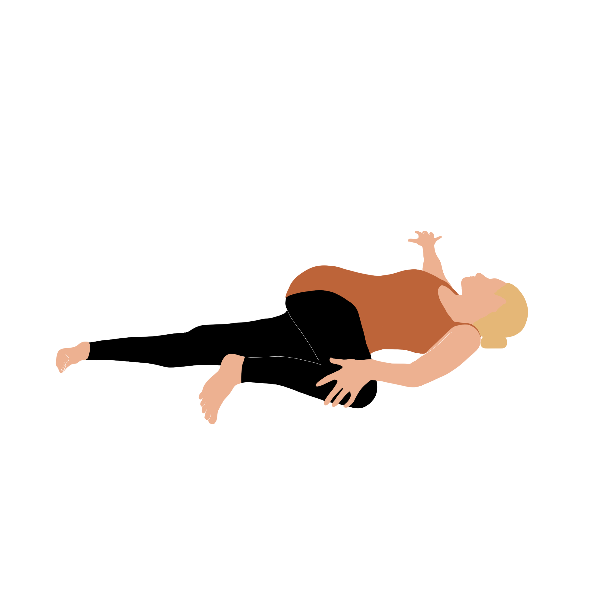 Easy Spinal Twist - Woman - Hayhoeletsflow.png