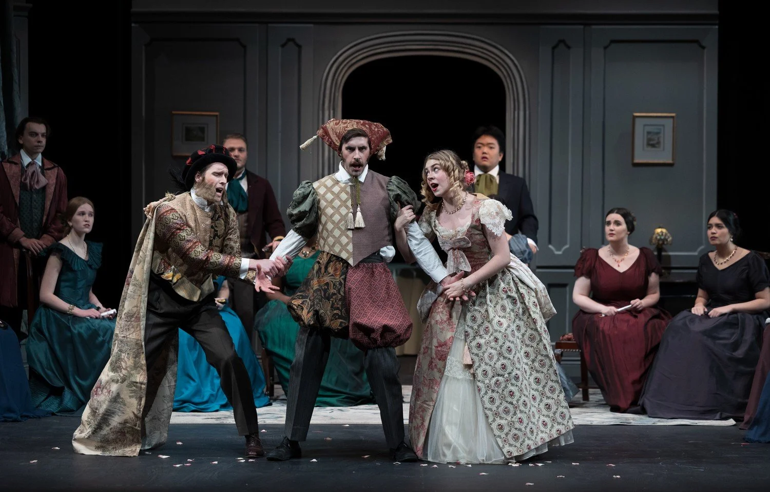 Mr. Choufleuri, University of Toronto Opera 2022, Photograph by Richard Lu