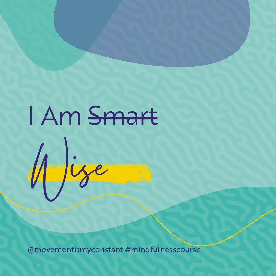 𝗘𝗡 
🌱 𝗦𝗺𝗮𝗿𝘁 𝗼𝗿 𝗪𝗶𝘀𝗲? 
Being smart is about knowing, while being wise is about understanding deeply and choosing with care. In a world full of information, mindfulness teaches us to cultivate wisdom &mdash; an art that transforms how we 