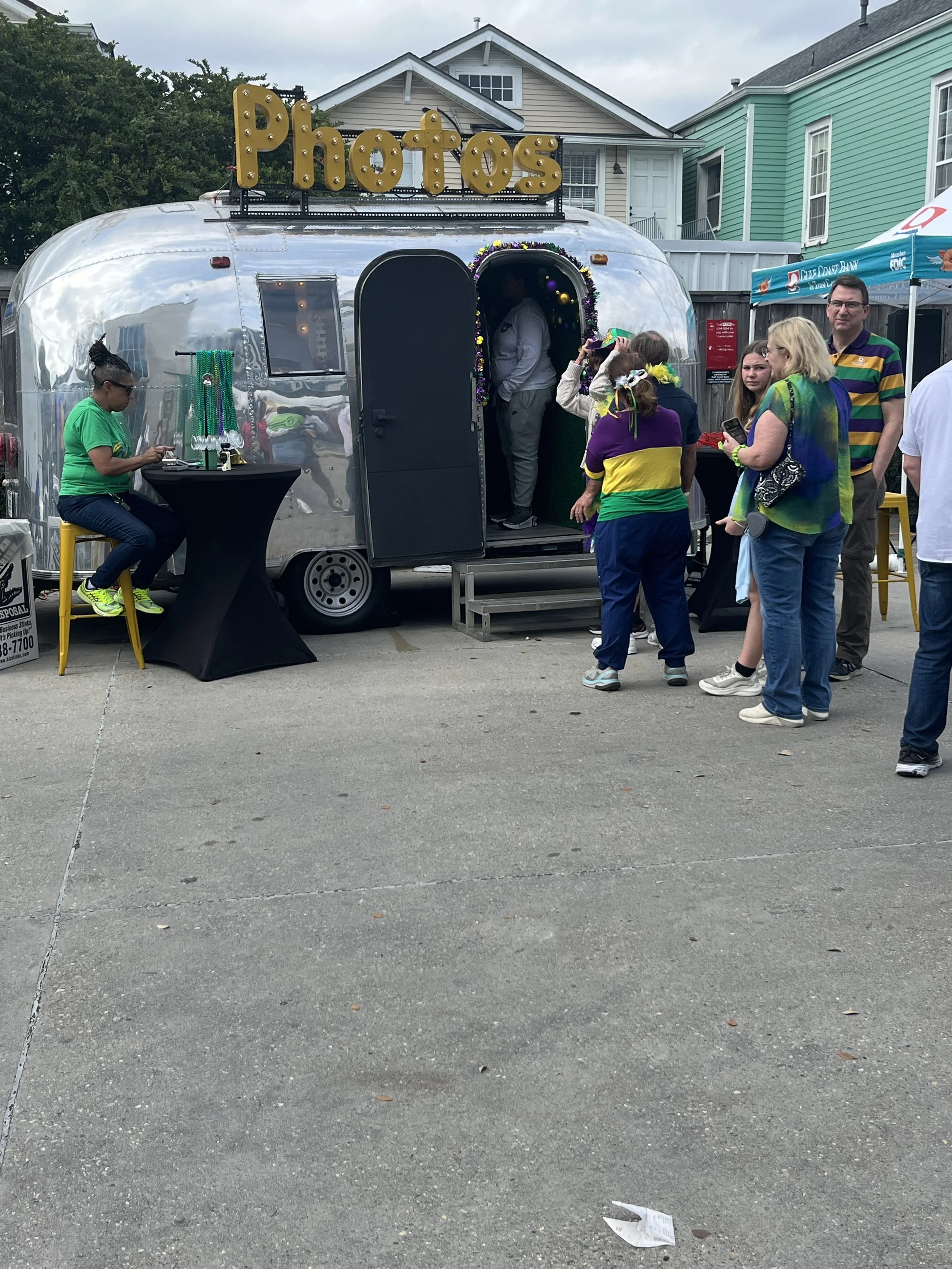 The Happy Glo Airstream Photo Booth