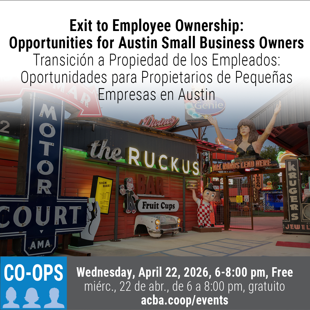 Exit to Employee Ownership: Opportunities for Austin Small Business Owners