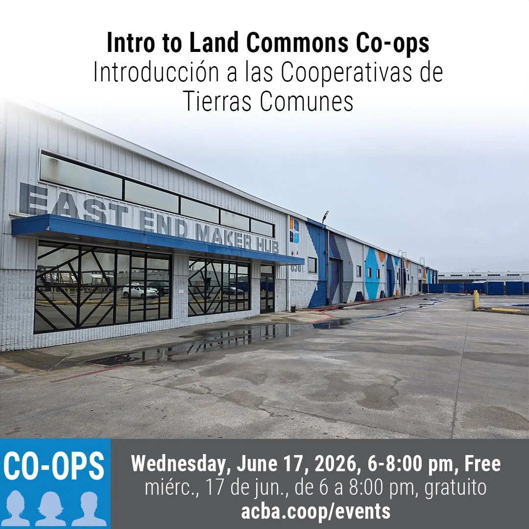 Intro to Land Commons Co-ops