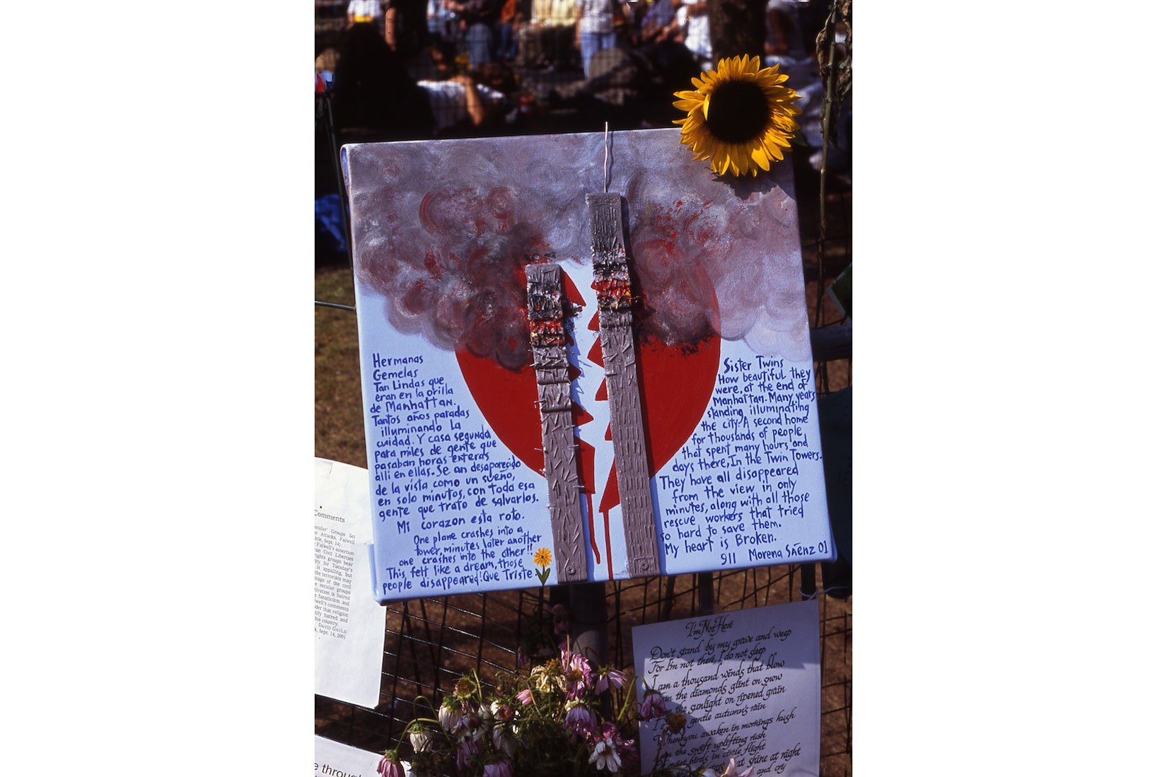 9/11 Memorial in Union Square NYC