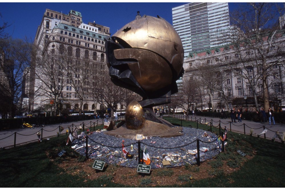 The Sphere - moved from Ground Zero to Battery Park NYC