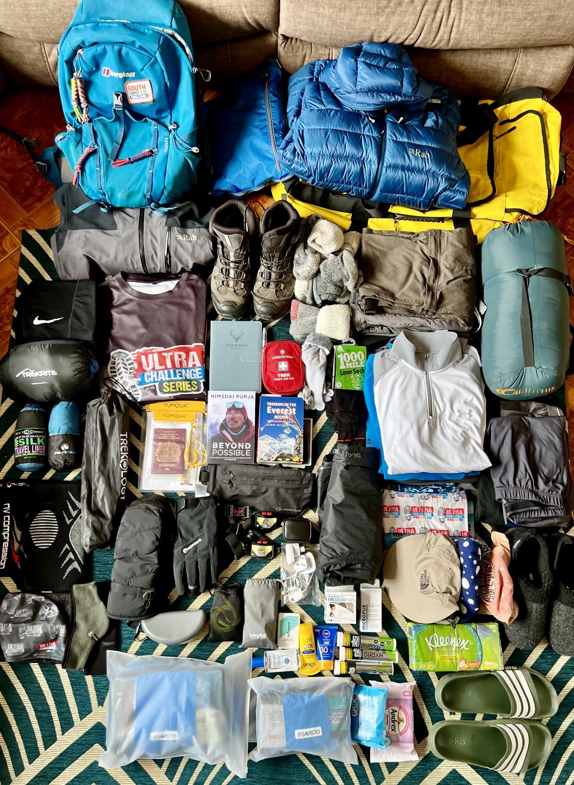 Kit for EBC and Gokyo Lakes
