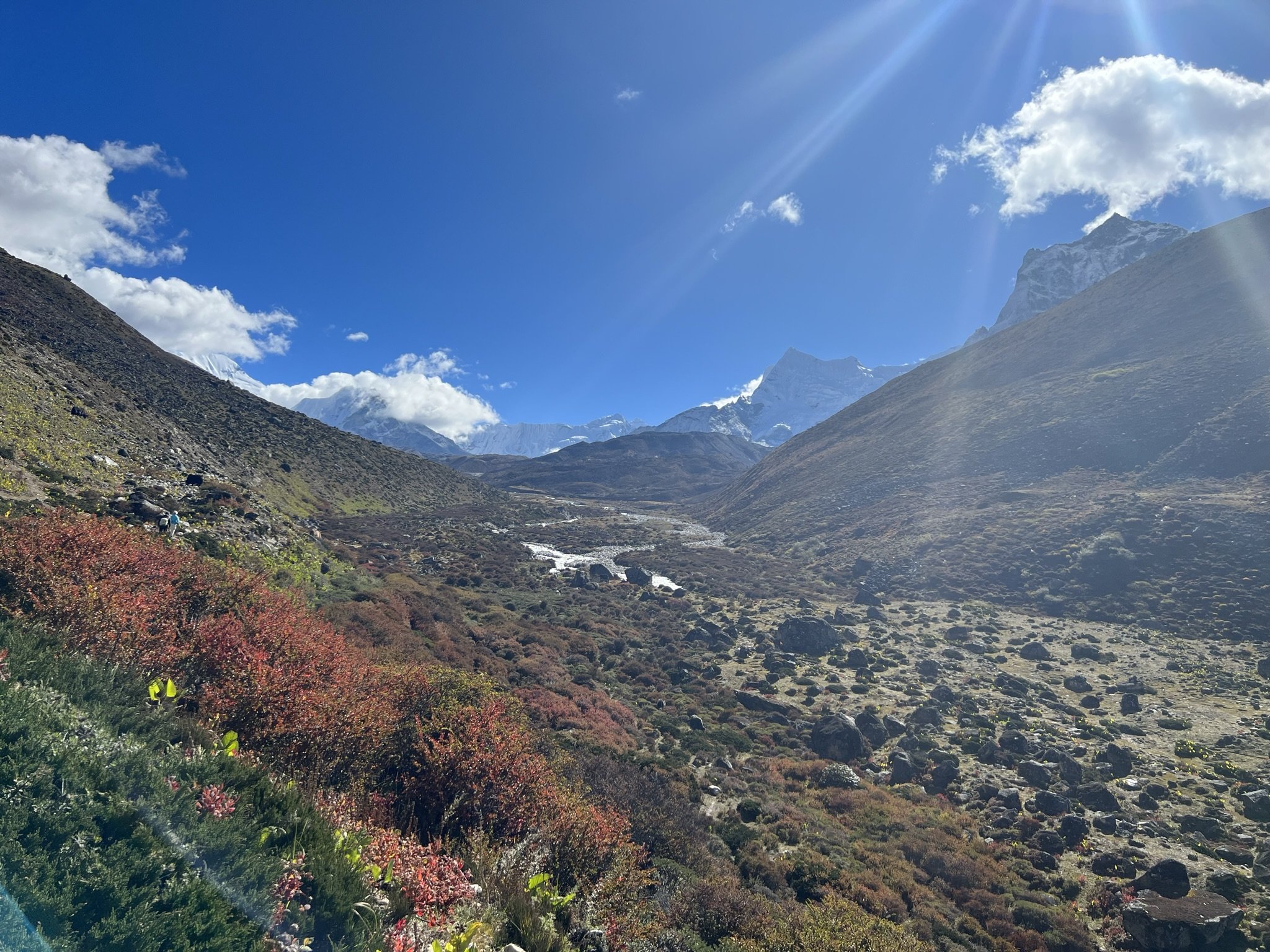 View from Dingboche